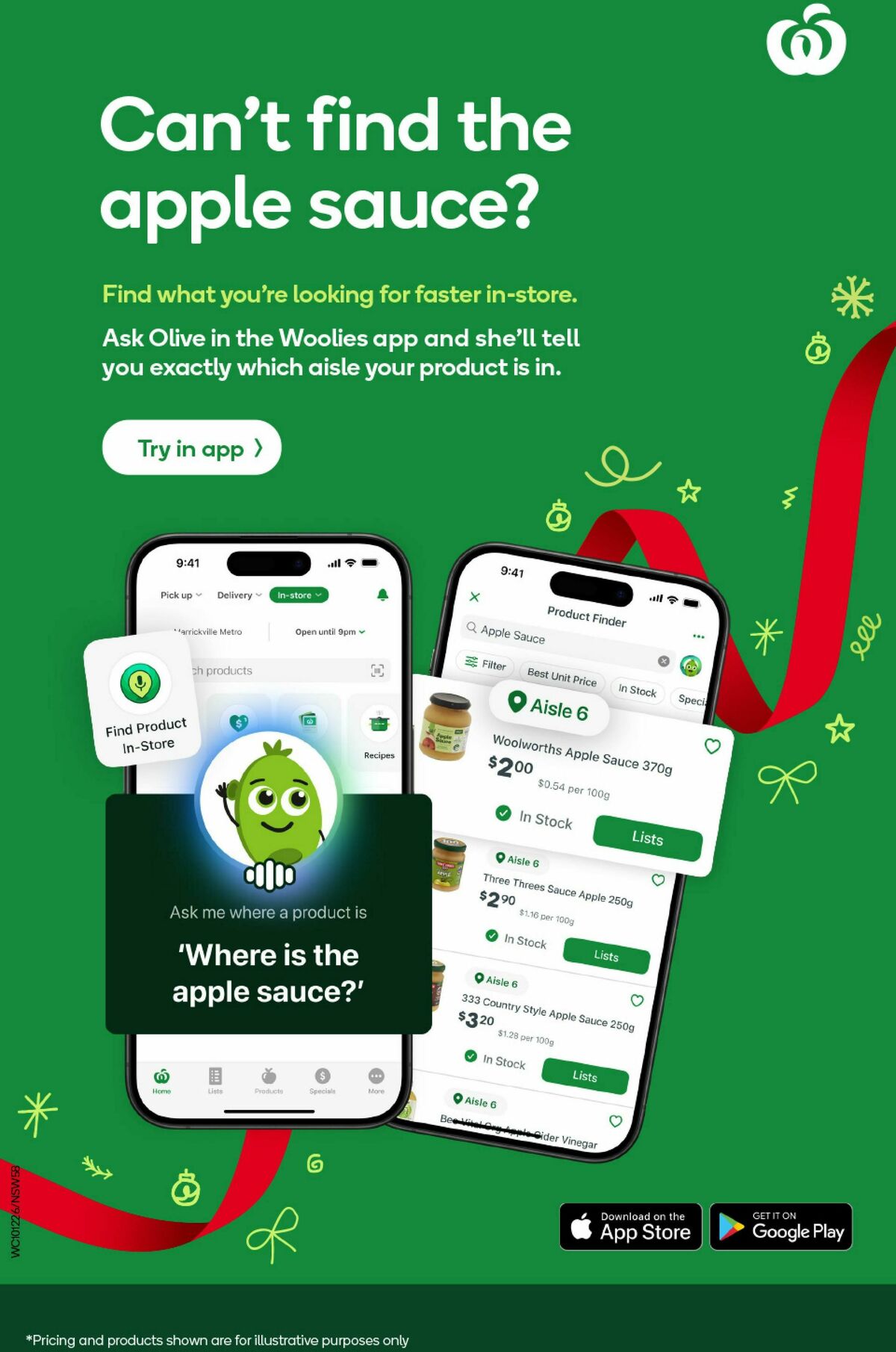 Woolworths Catalogues from 10 December