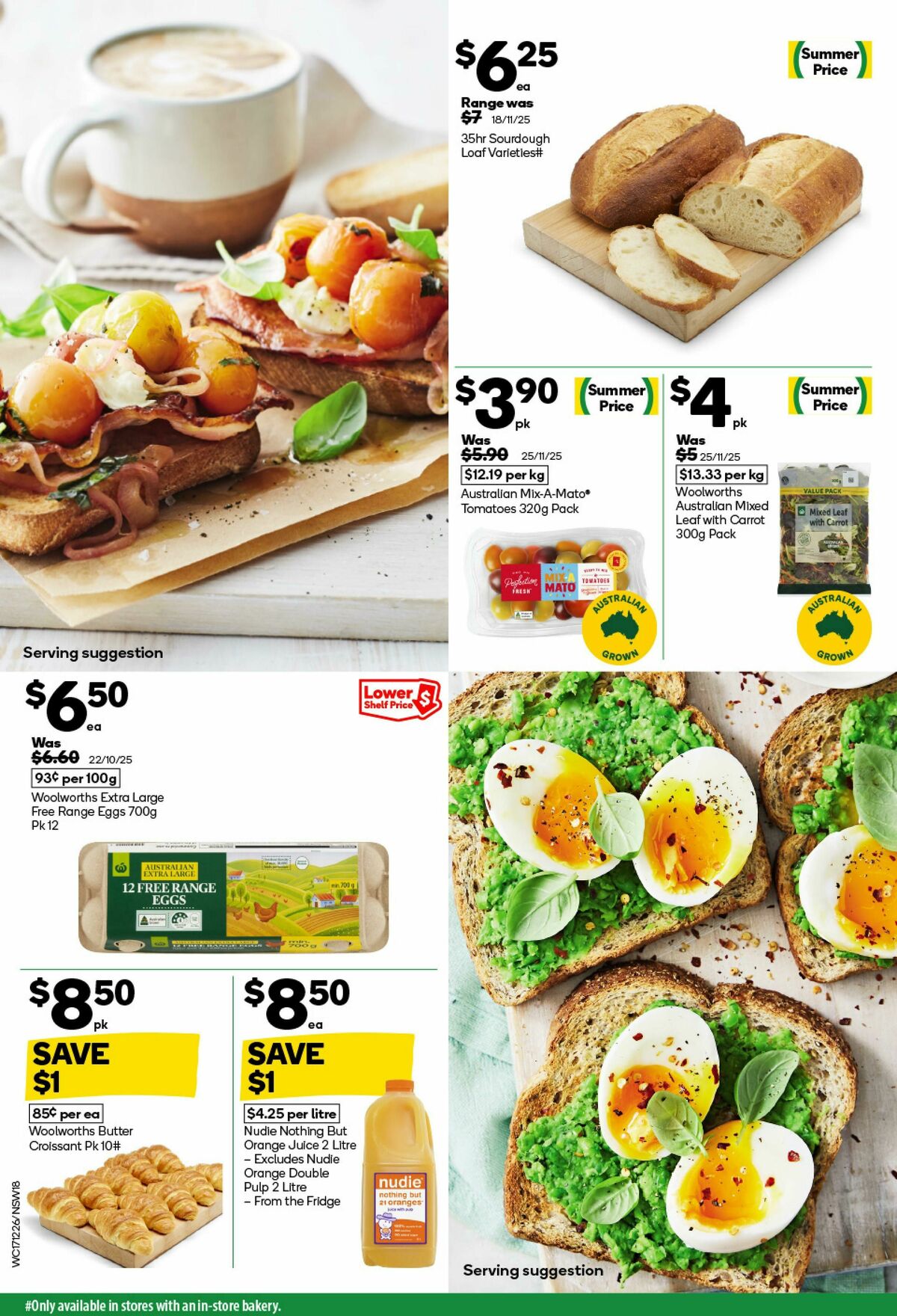 Woolworths Catalogues from 17 December