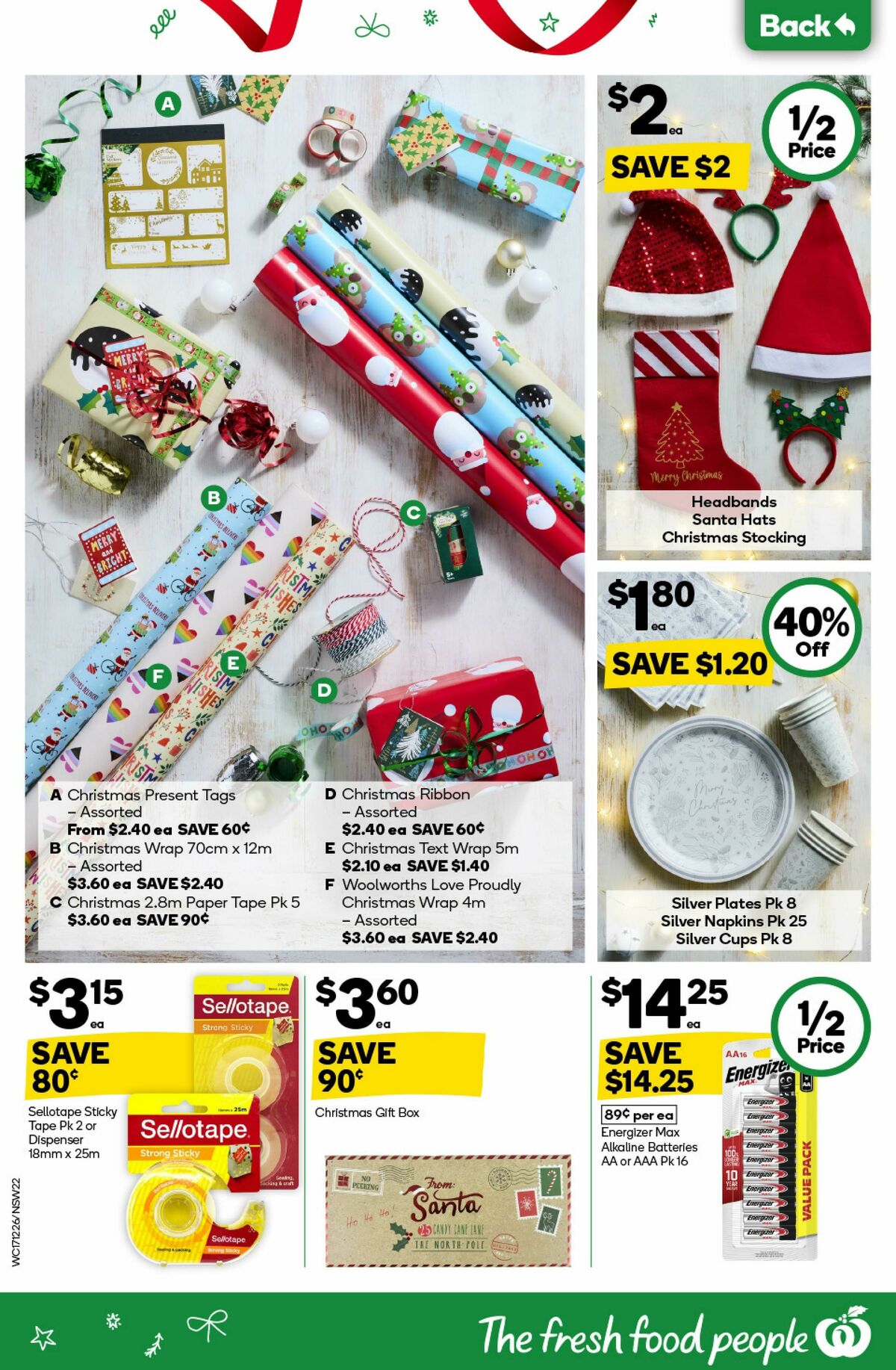 Woolworths Catalogues from 17 December