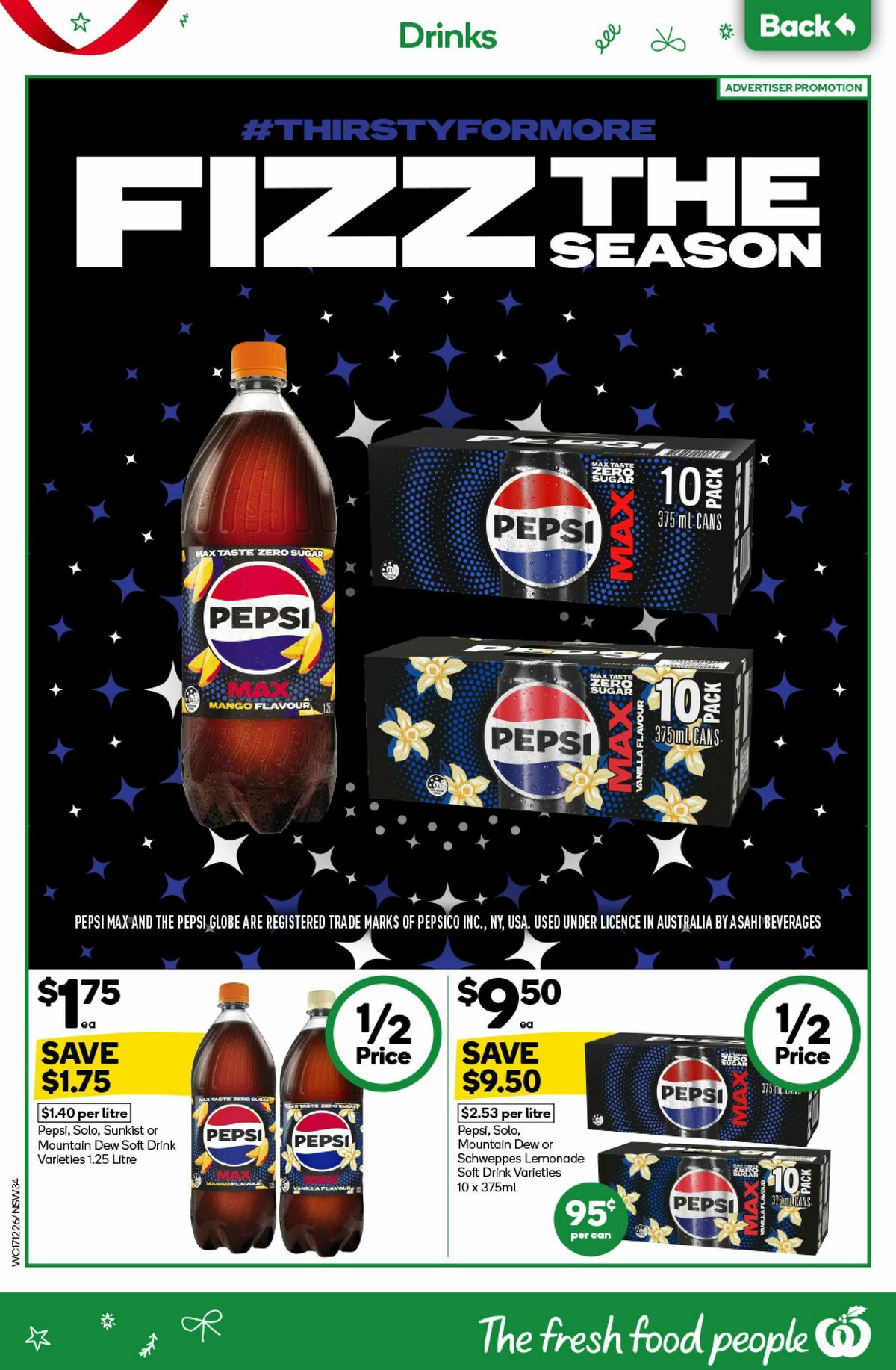 Woolworths Catalogues from 17 December