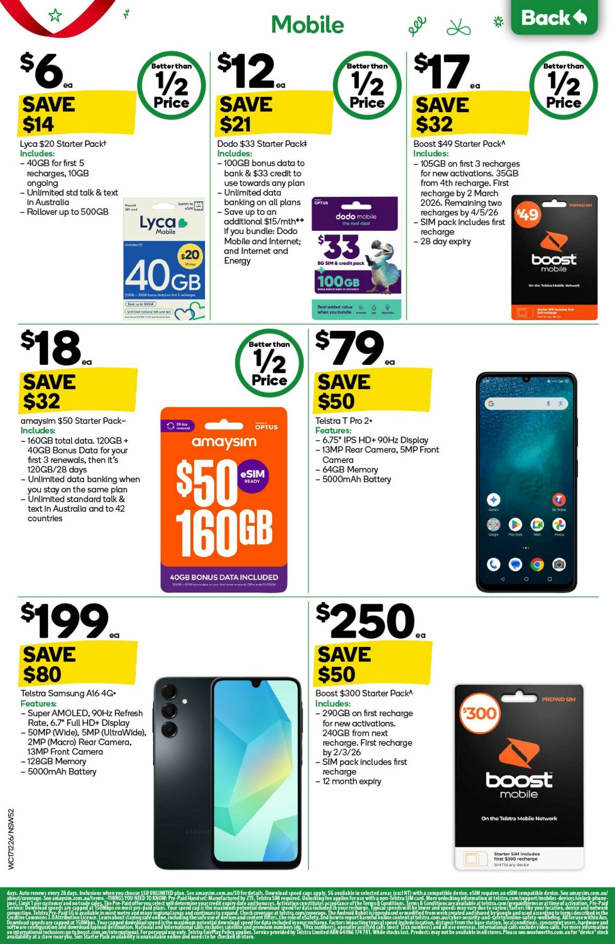 Woolworths Catalogues from 17 December