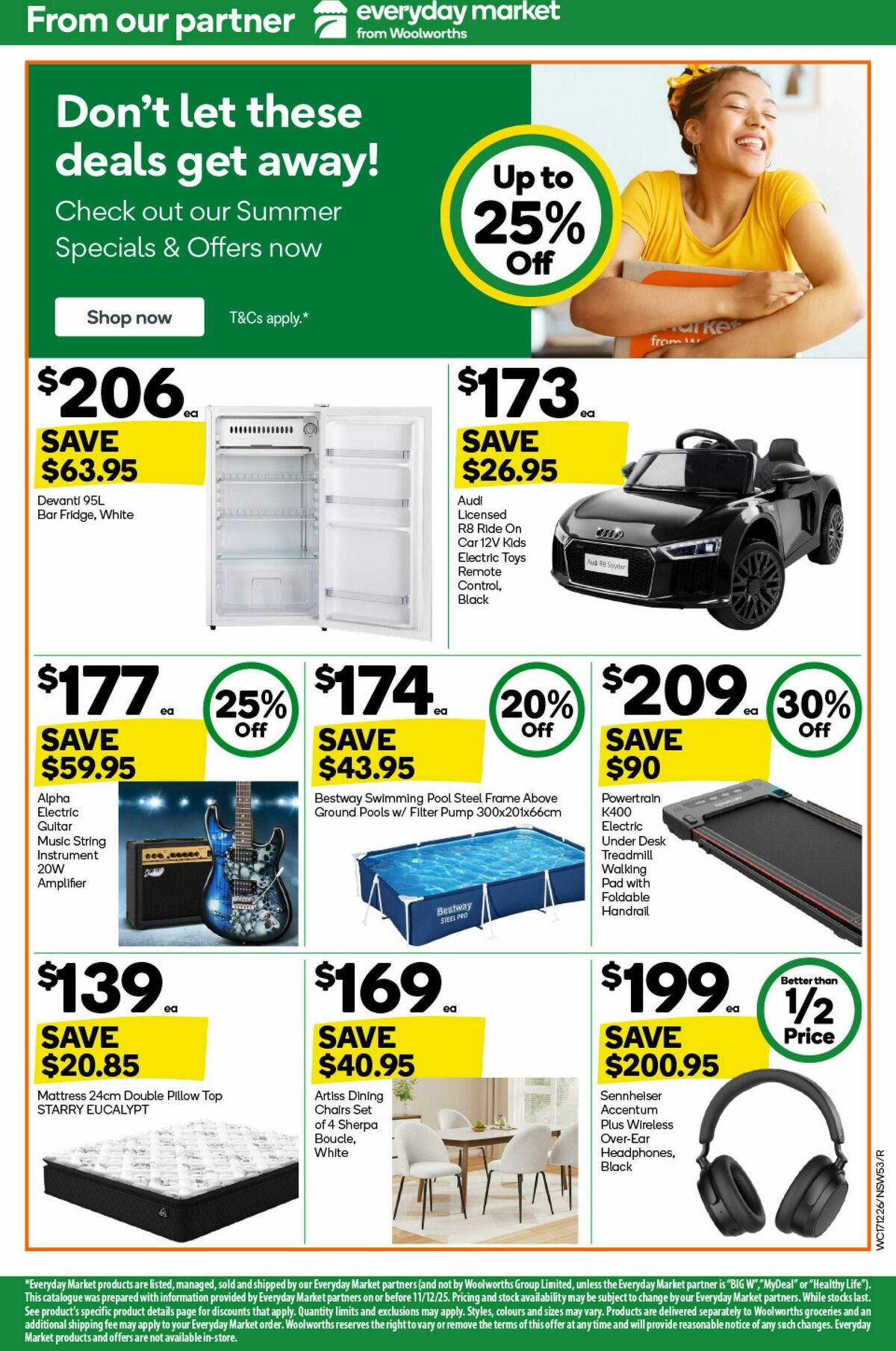 Woolworths Catalogues from 17 December
