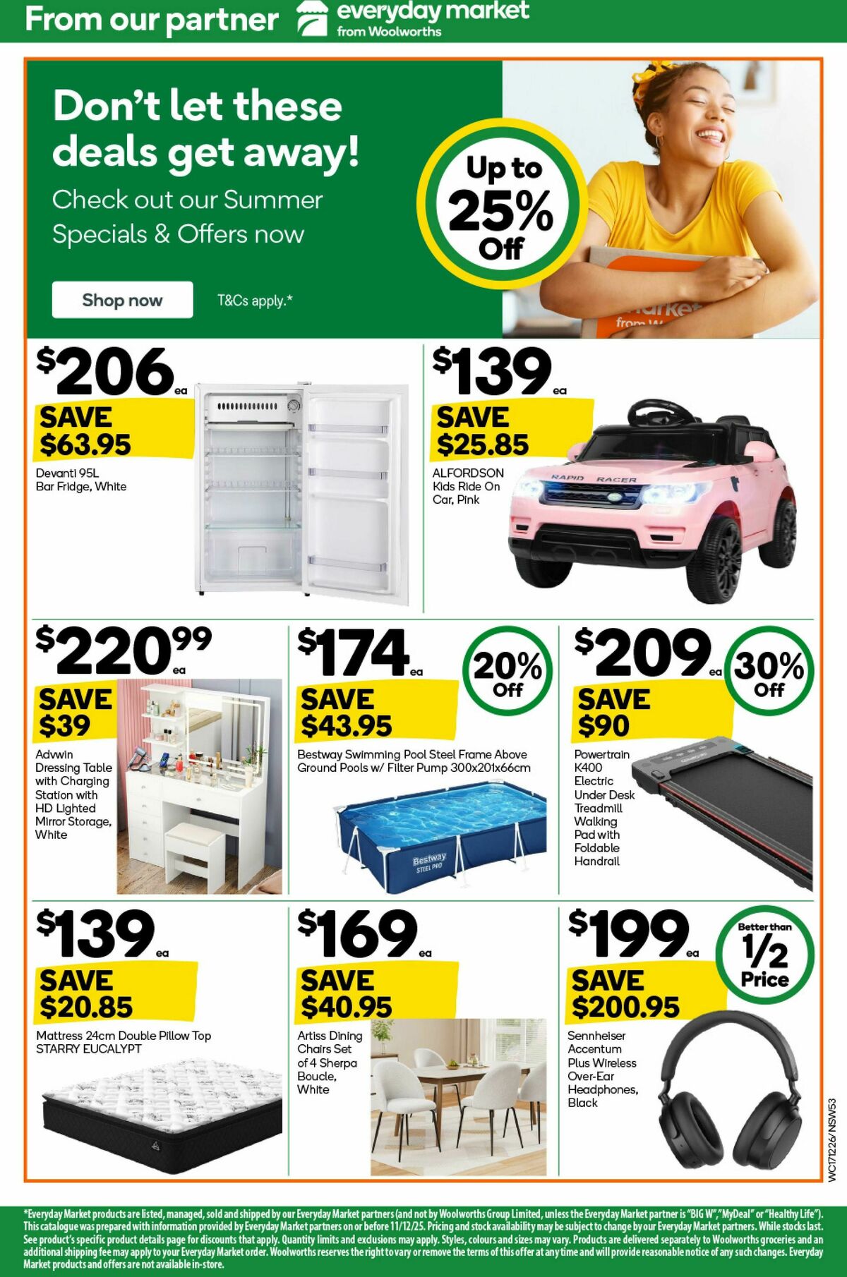 Woolworths Catalogues from 17 December