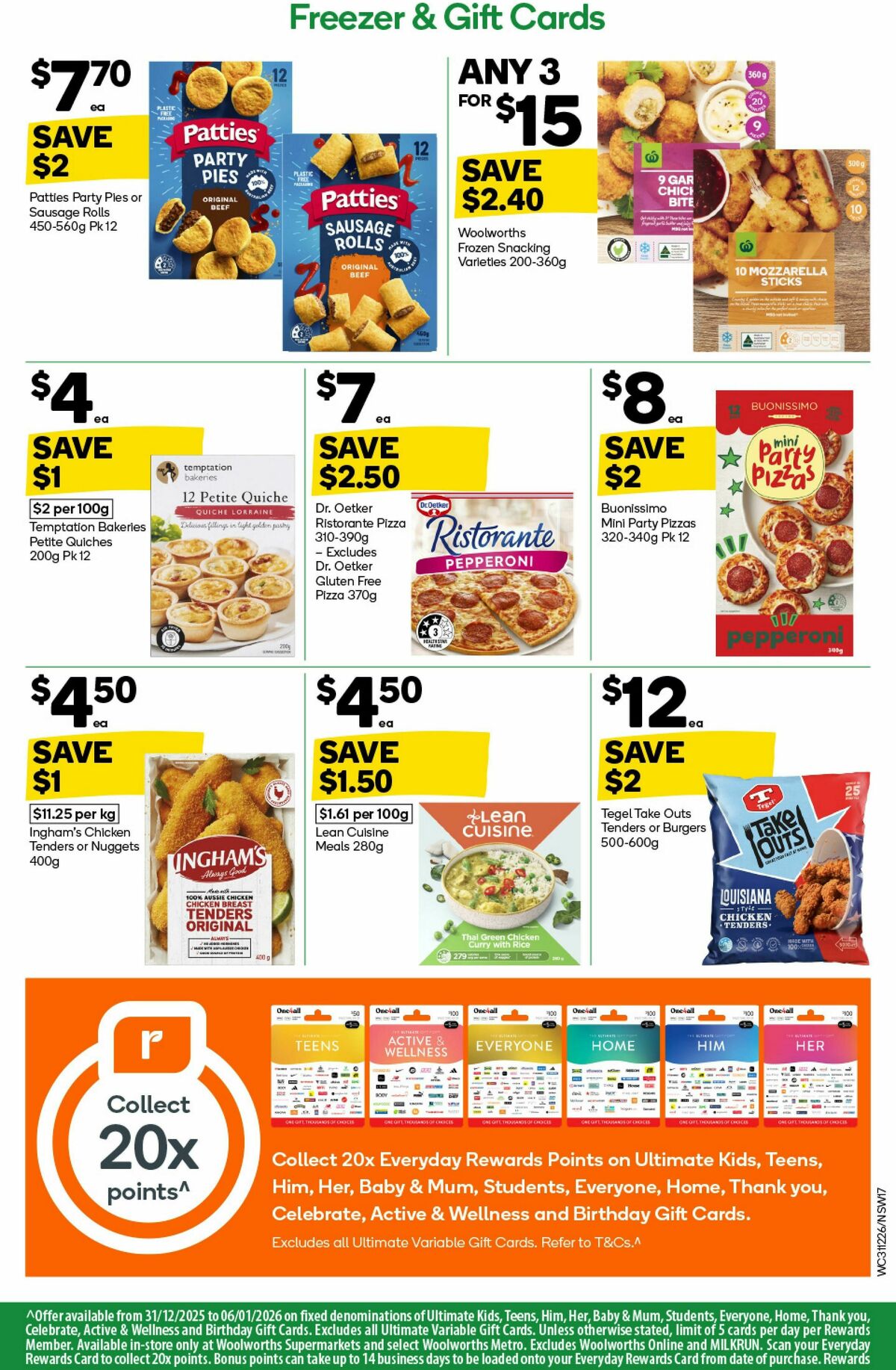 Woolworths Catalogues from 31 December