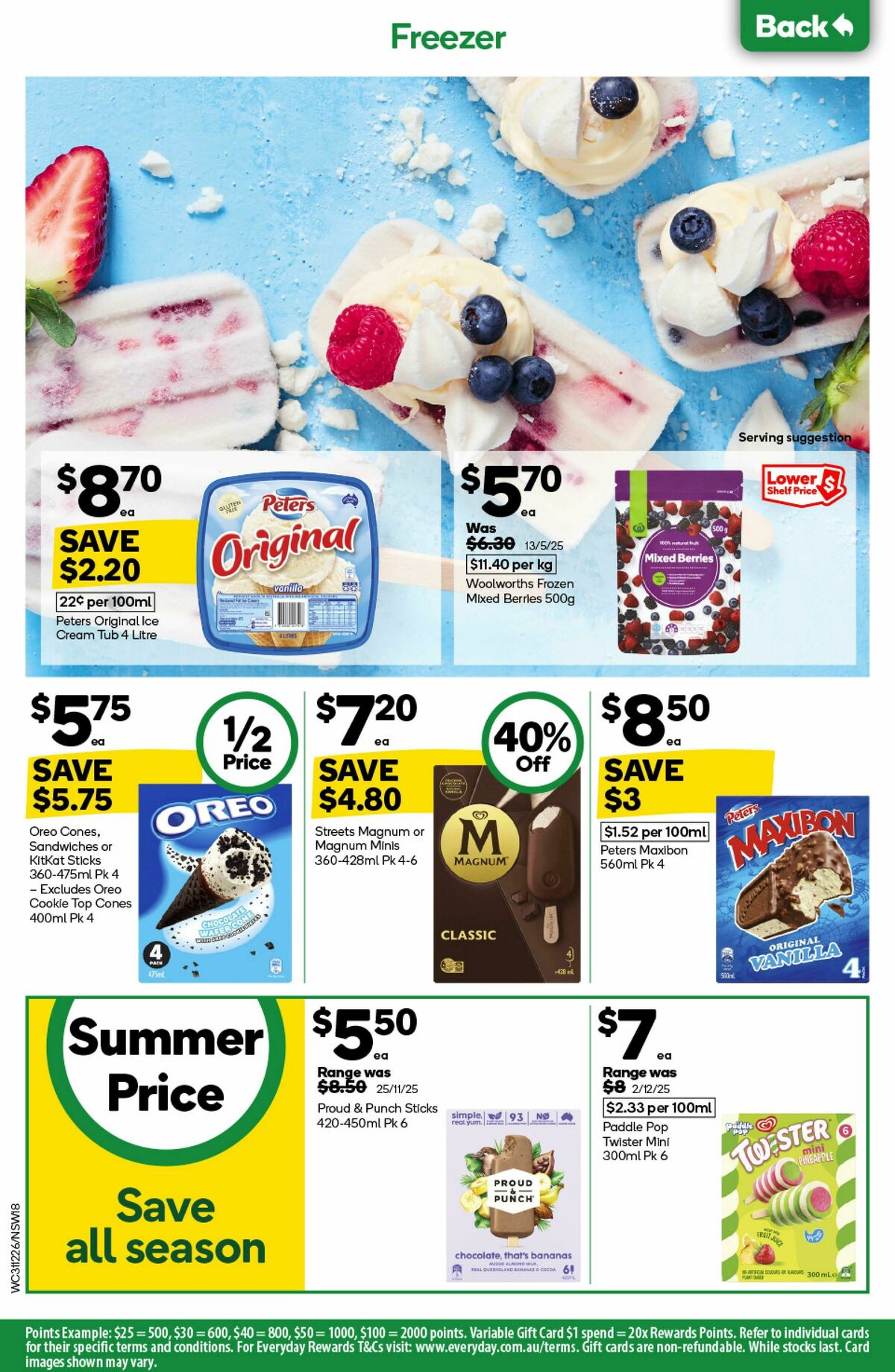 Woolworths Catalogues from 31 December