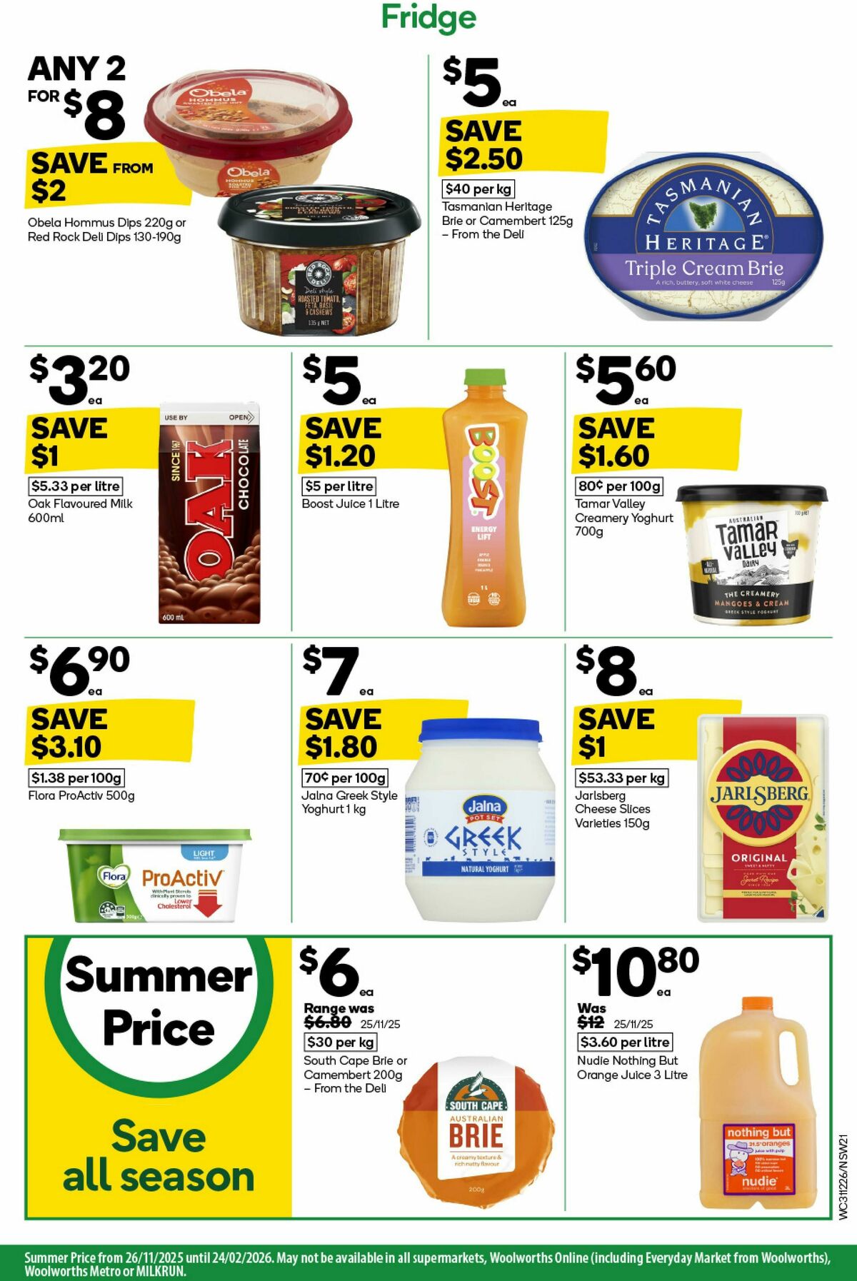 Woolworths Catalogues from 31 December
