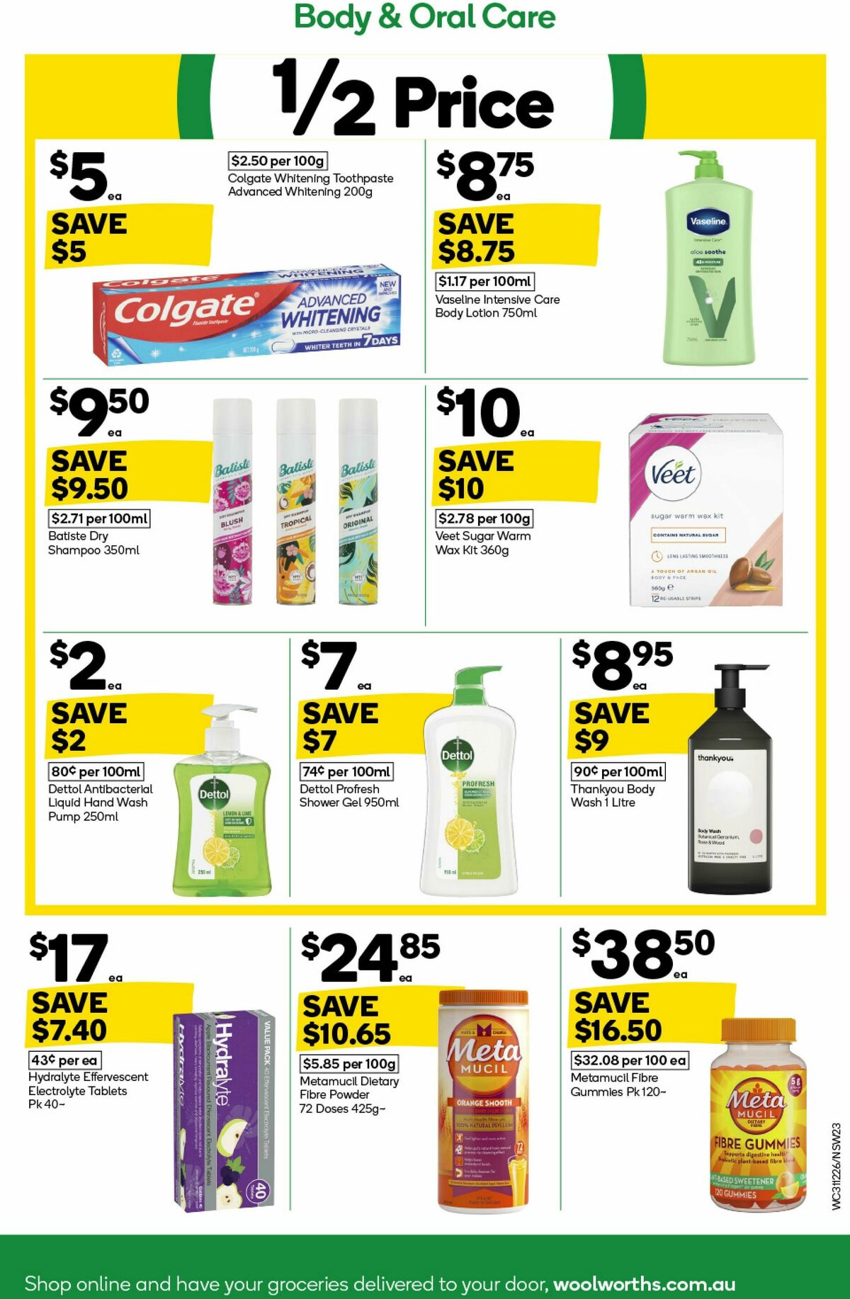 Woolworths Catalogues from 31 December
