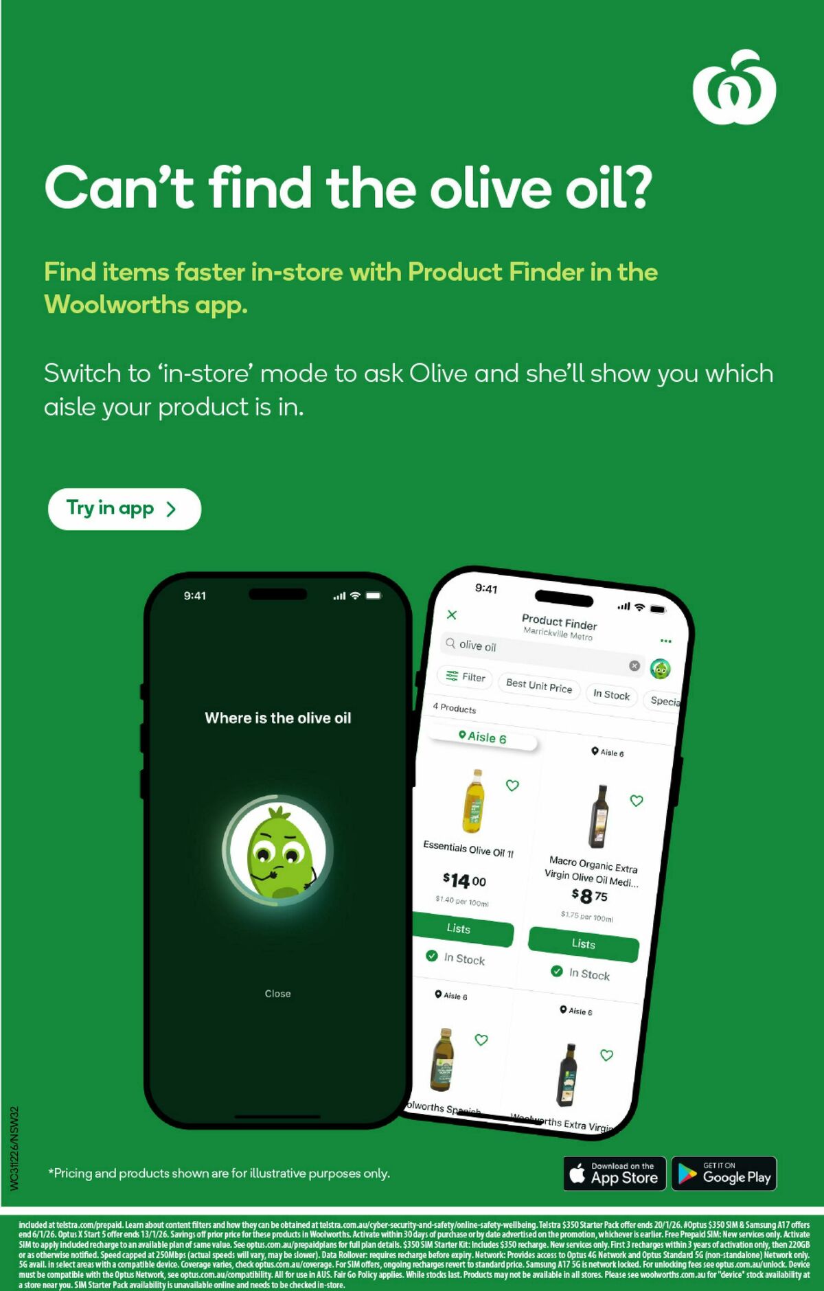 Woolworths Catalogues from 31 December