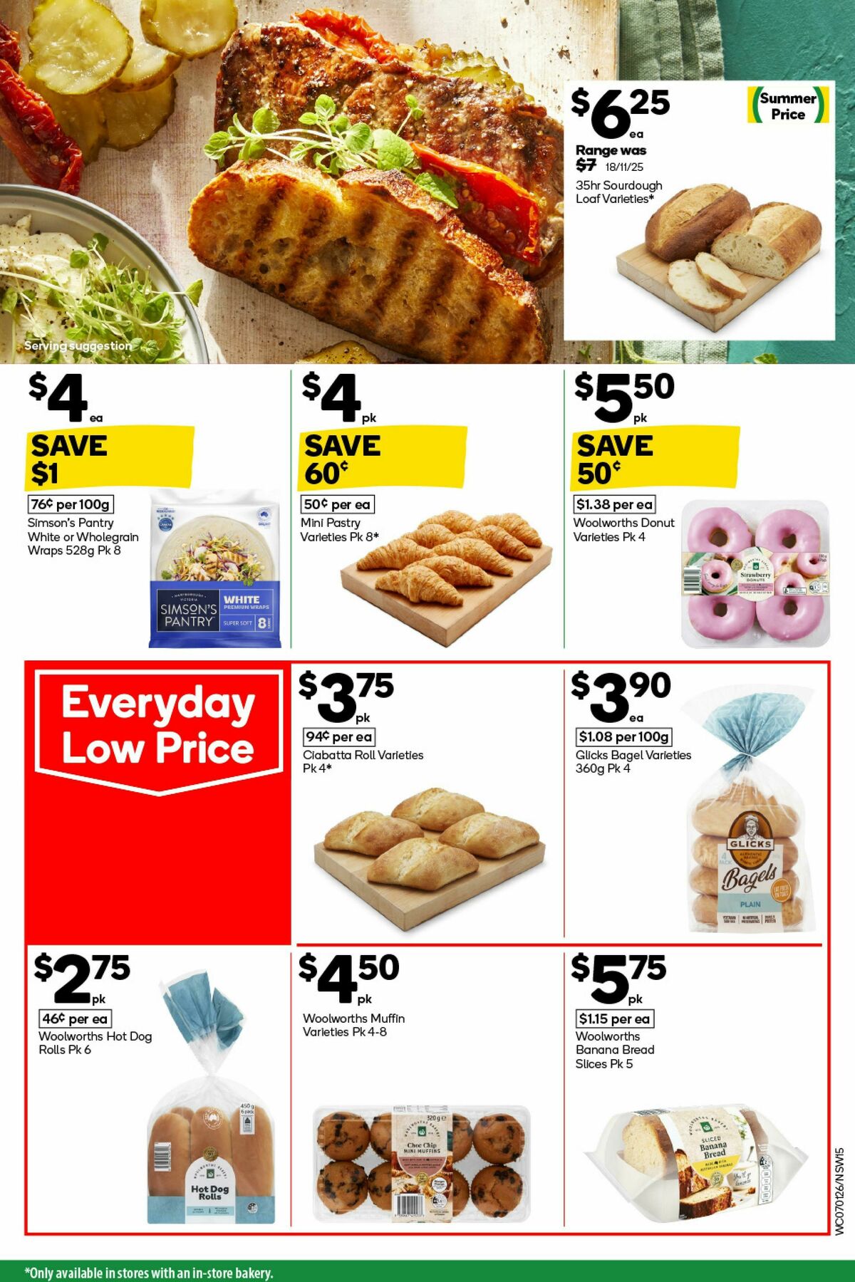 Woolworths Catalogues from 7 January