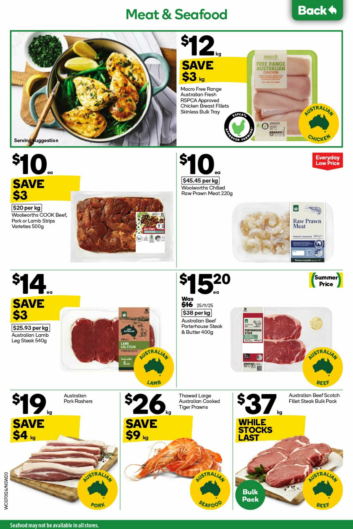 Woolworths Catalogues from 7 January