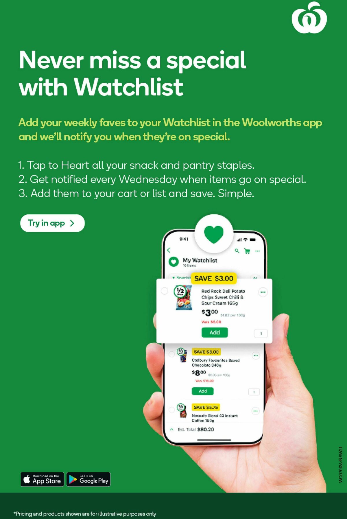 Woolworths Catalogues from 7 January