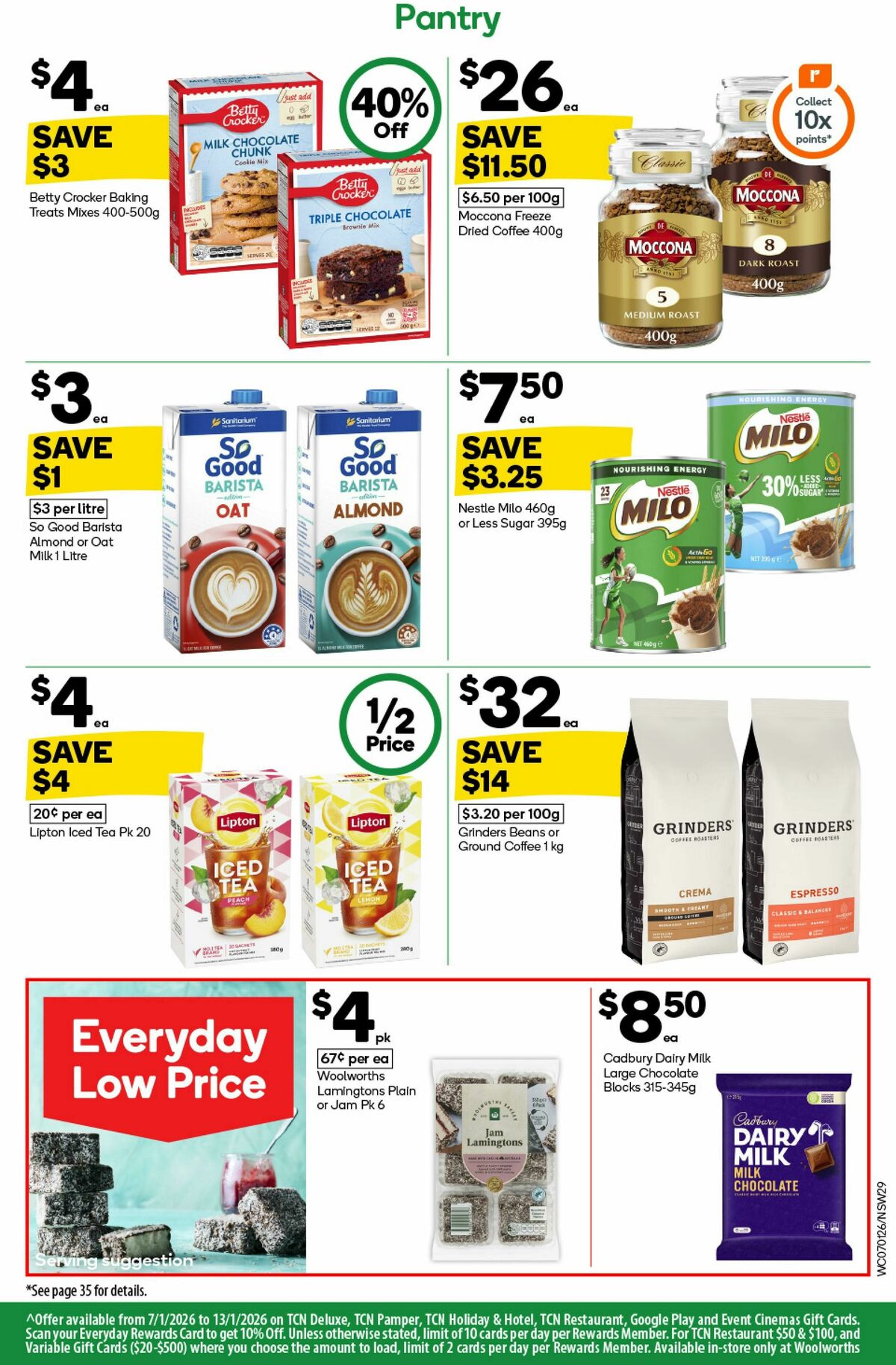 Woolworths Catalogues from 7 January