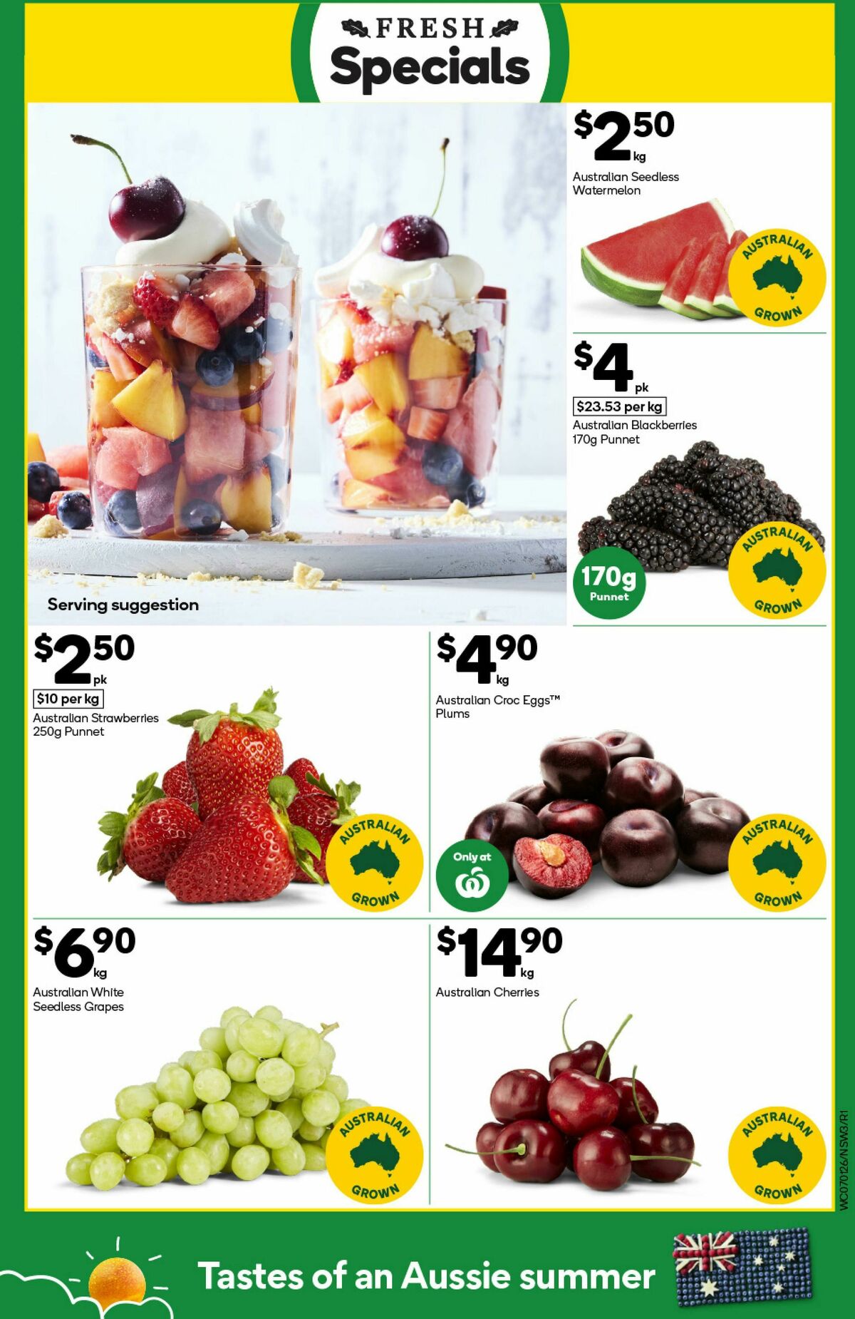 Woolworths Catalogues from 7 January