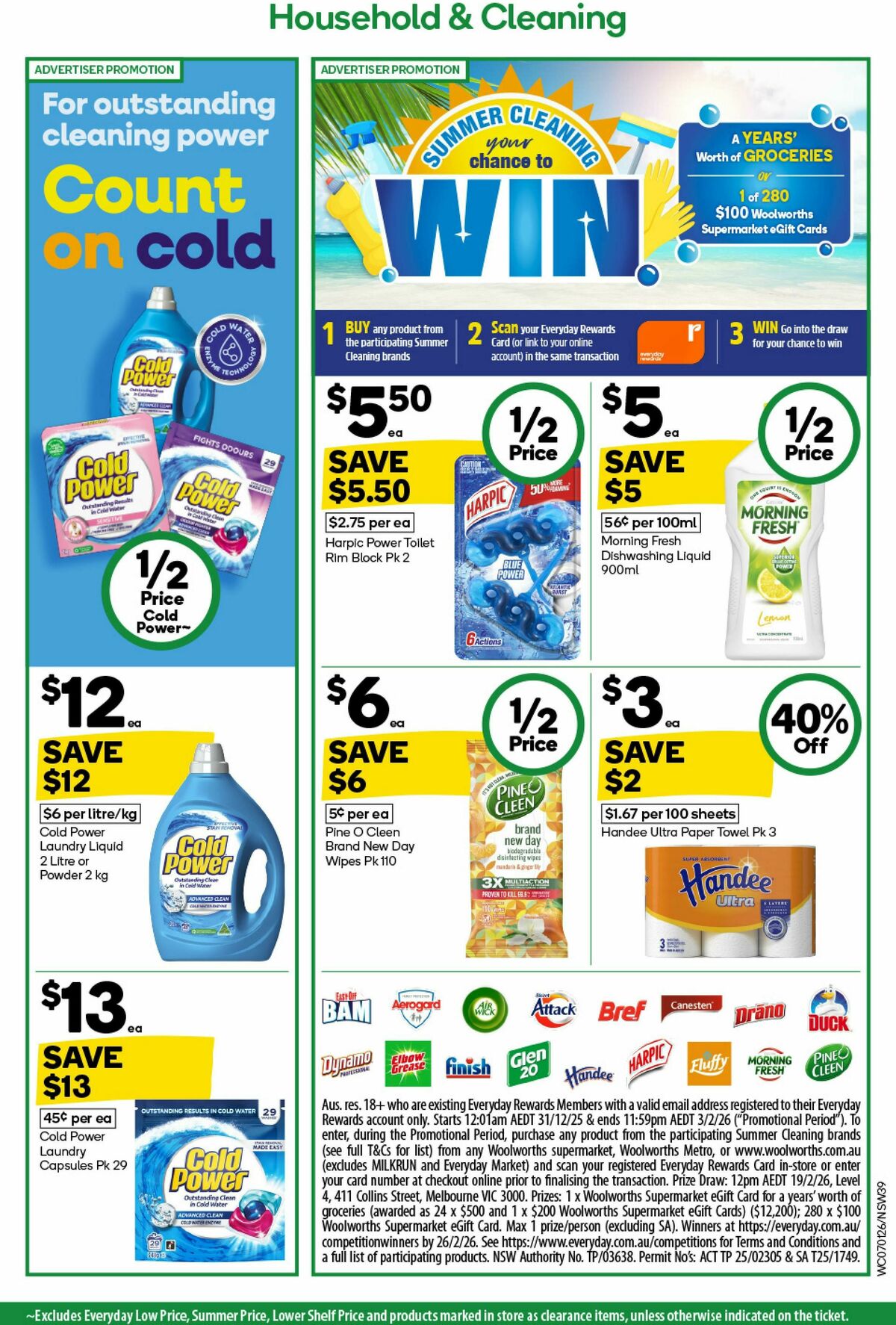 Woolworths Catalogues from 7 January