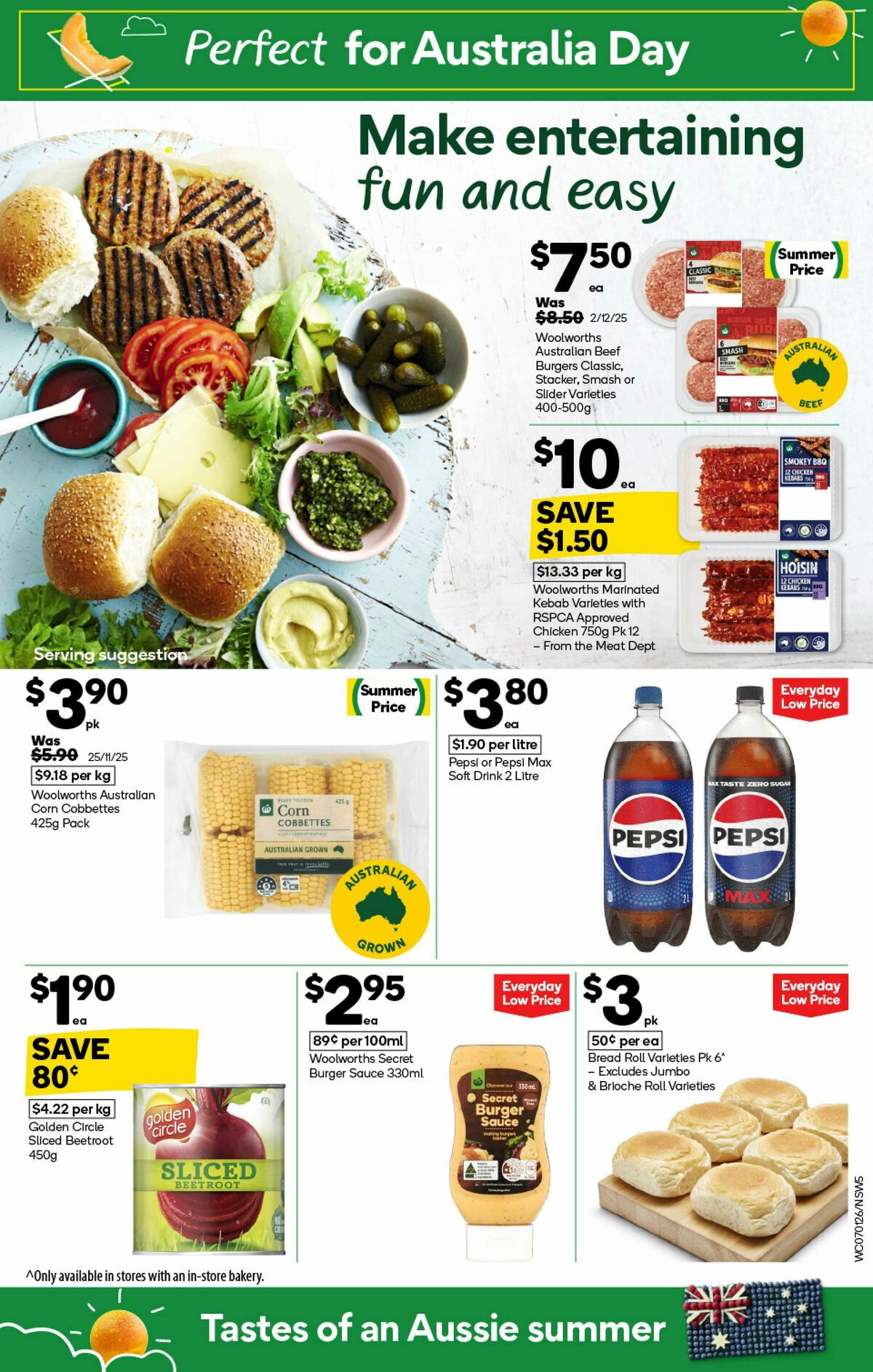 Woolworths Catalogues from 7 January