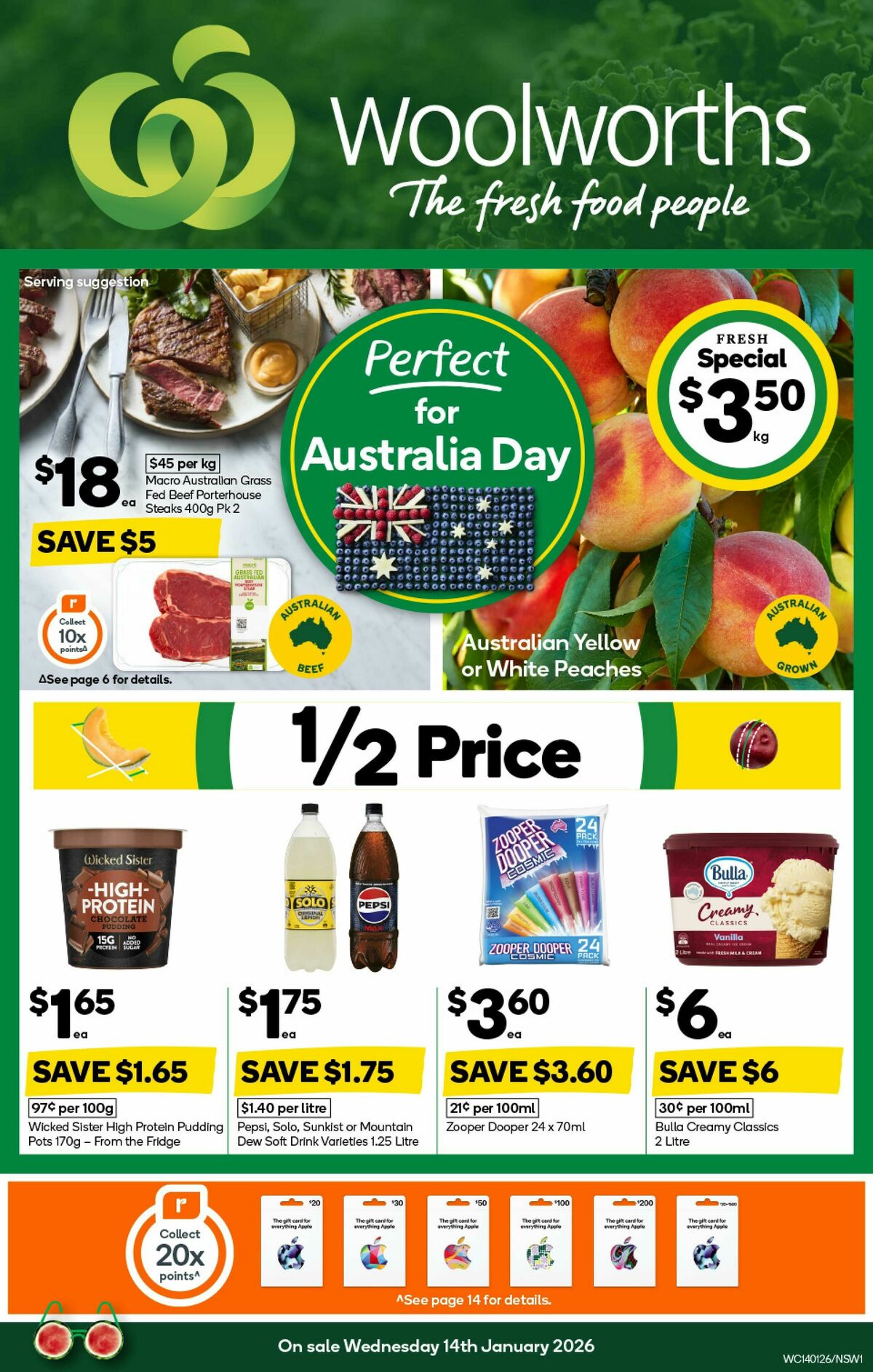 Woolworths Catalogues from 14 January