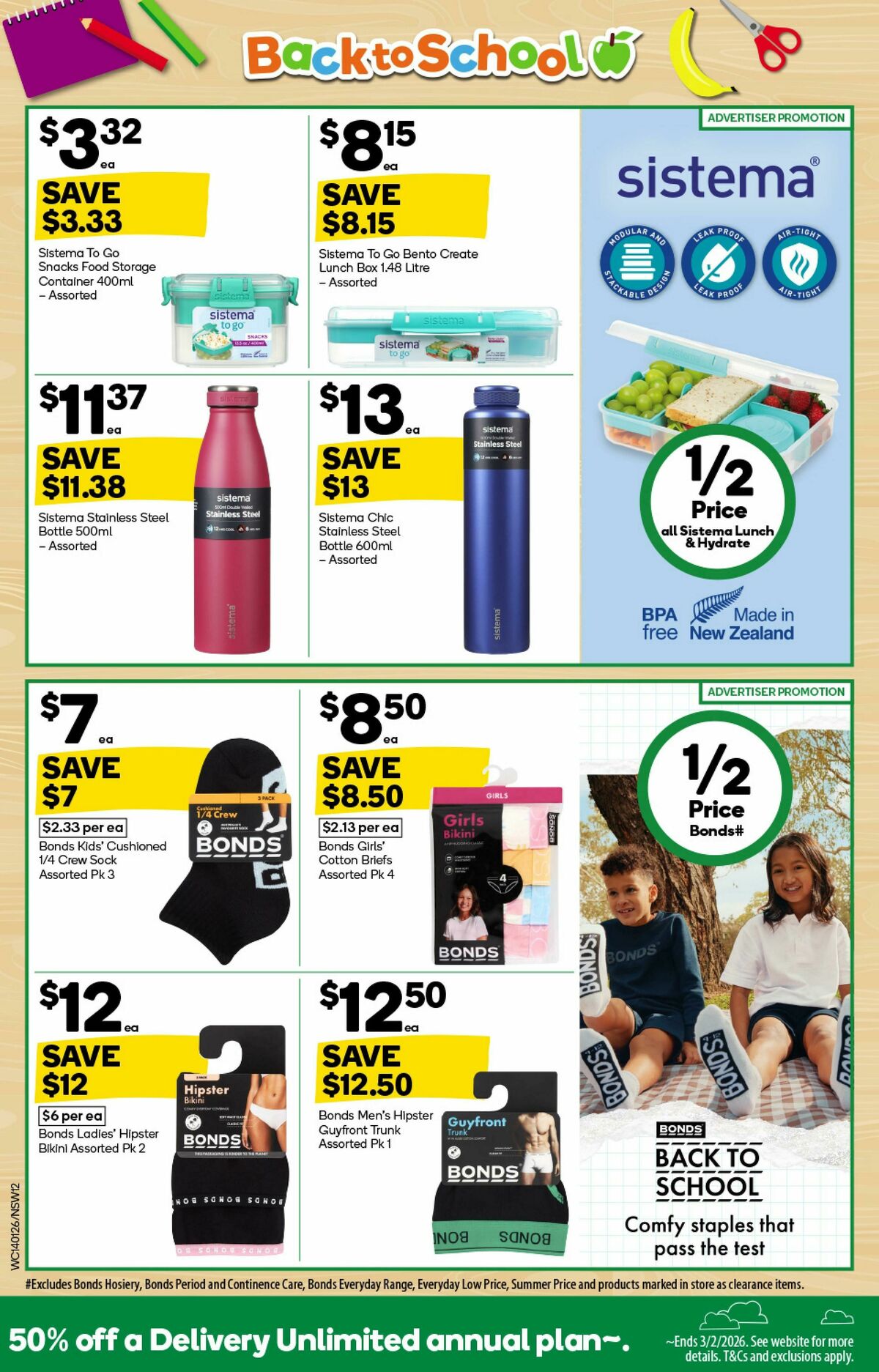 Woolworths Catalogues from 14 January