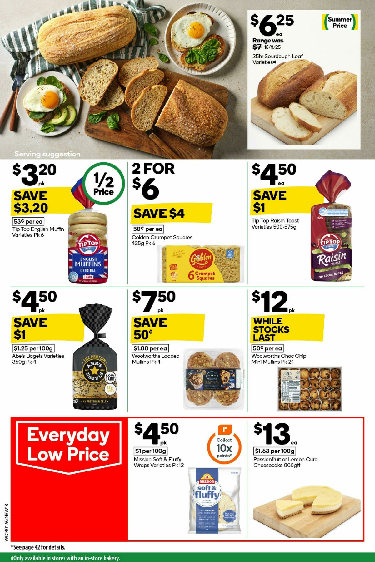 Woolworths Catalogues from 14 January
