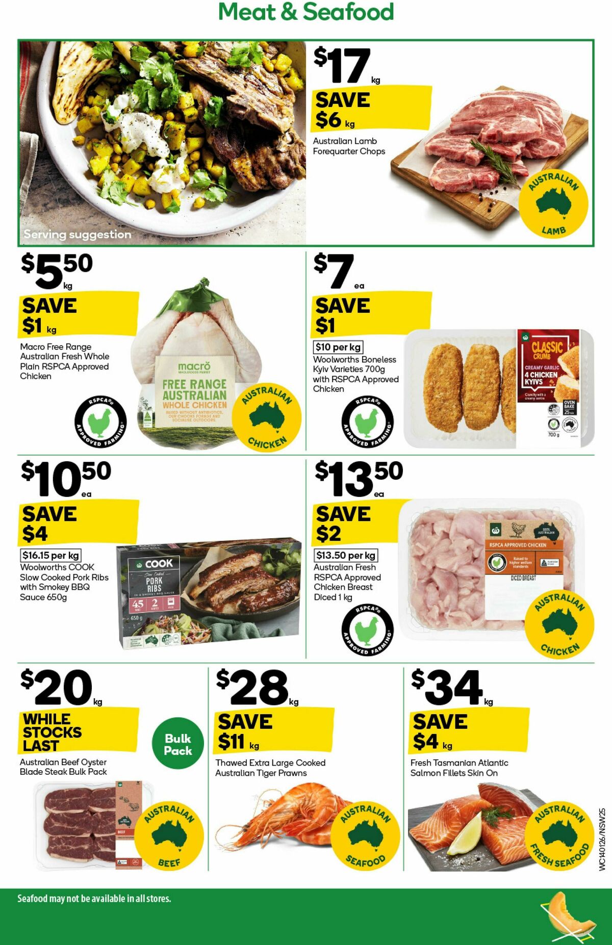 Woolworths Catalogues from 14 January