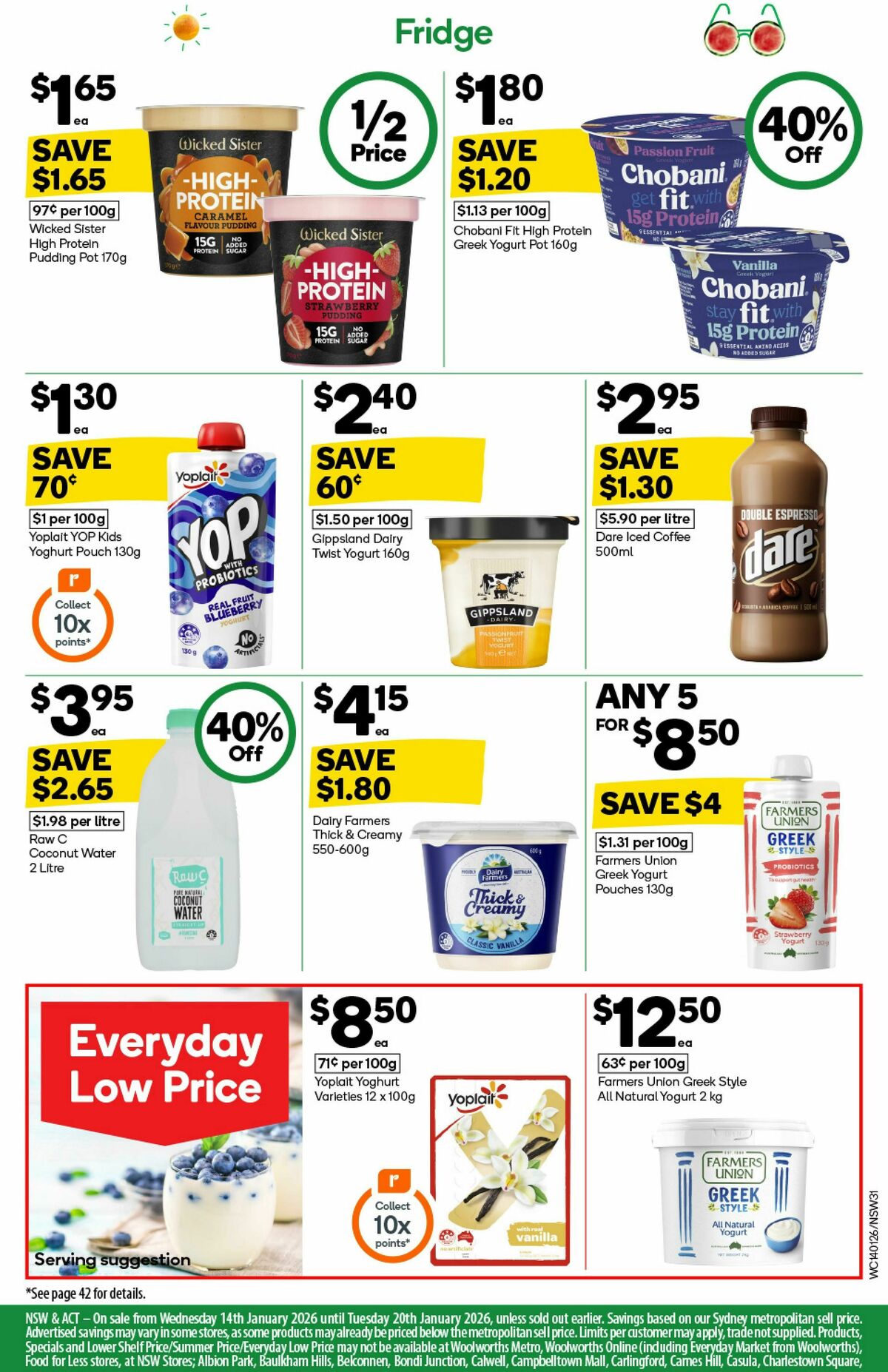 Woolworths Catalogues from 14 January