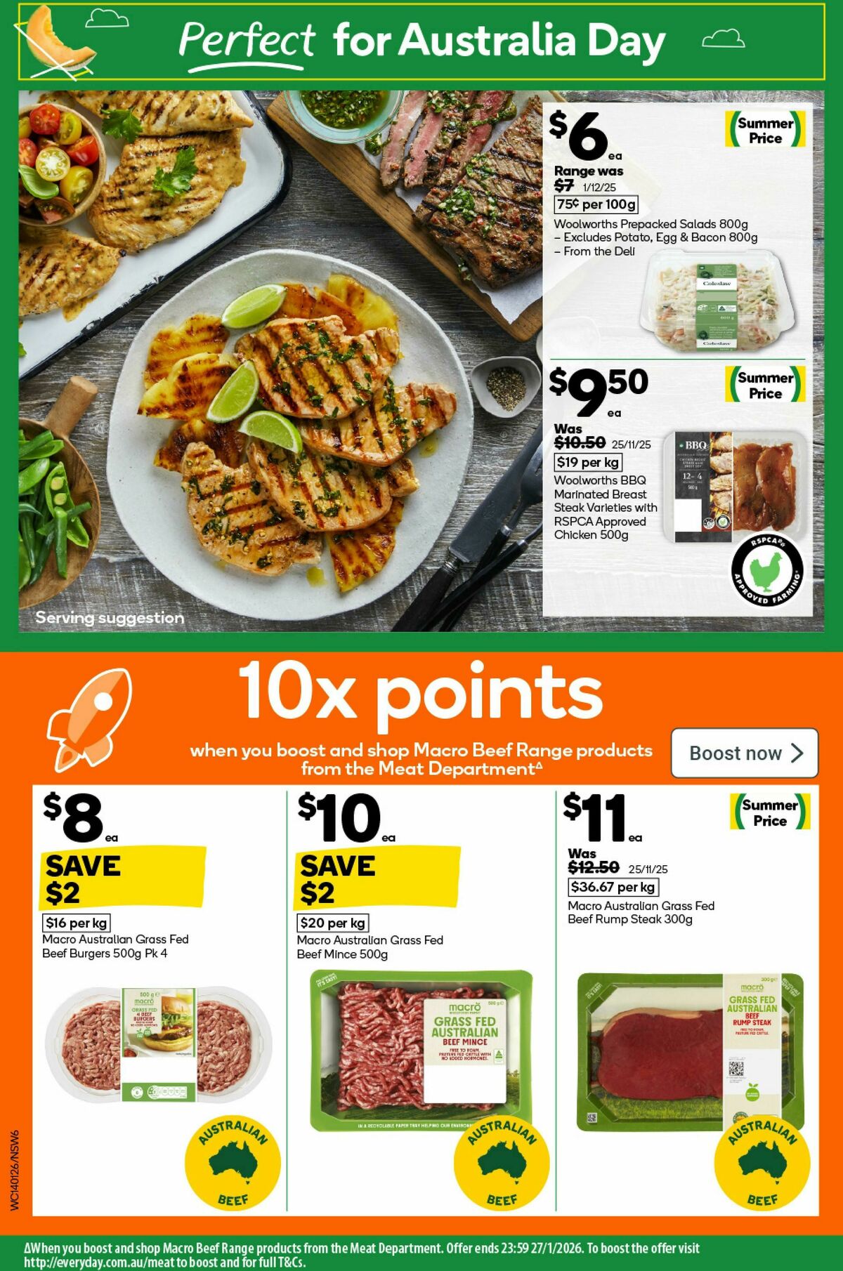 Woolworths Catalogues from 14 January