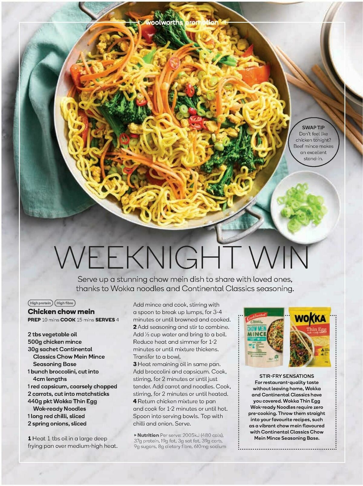 Woolworths Fresh Ideas Magazine January / February Catalogues from 15 January