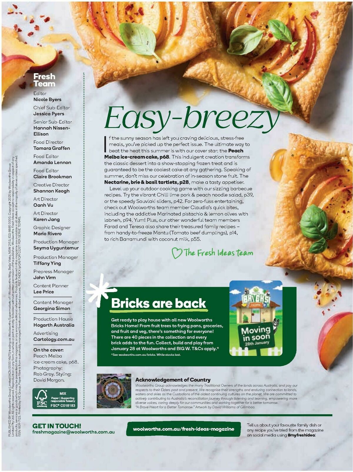 Woolworths Fresh Ideas Magazine January / February Catalogues from 15 January