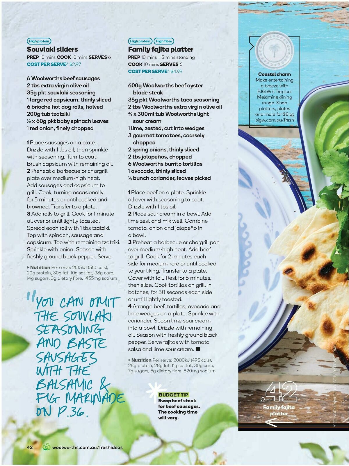 Woolworths Fresh Ideas Magazine January / February Catalogues from 15 January