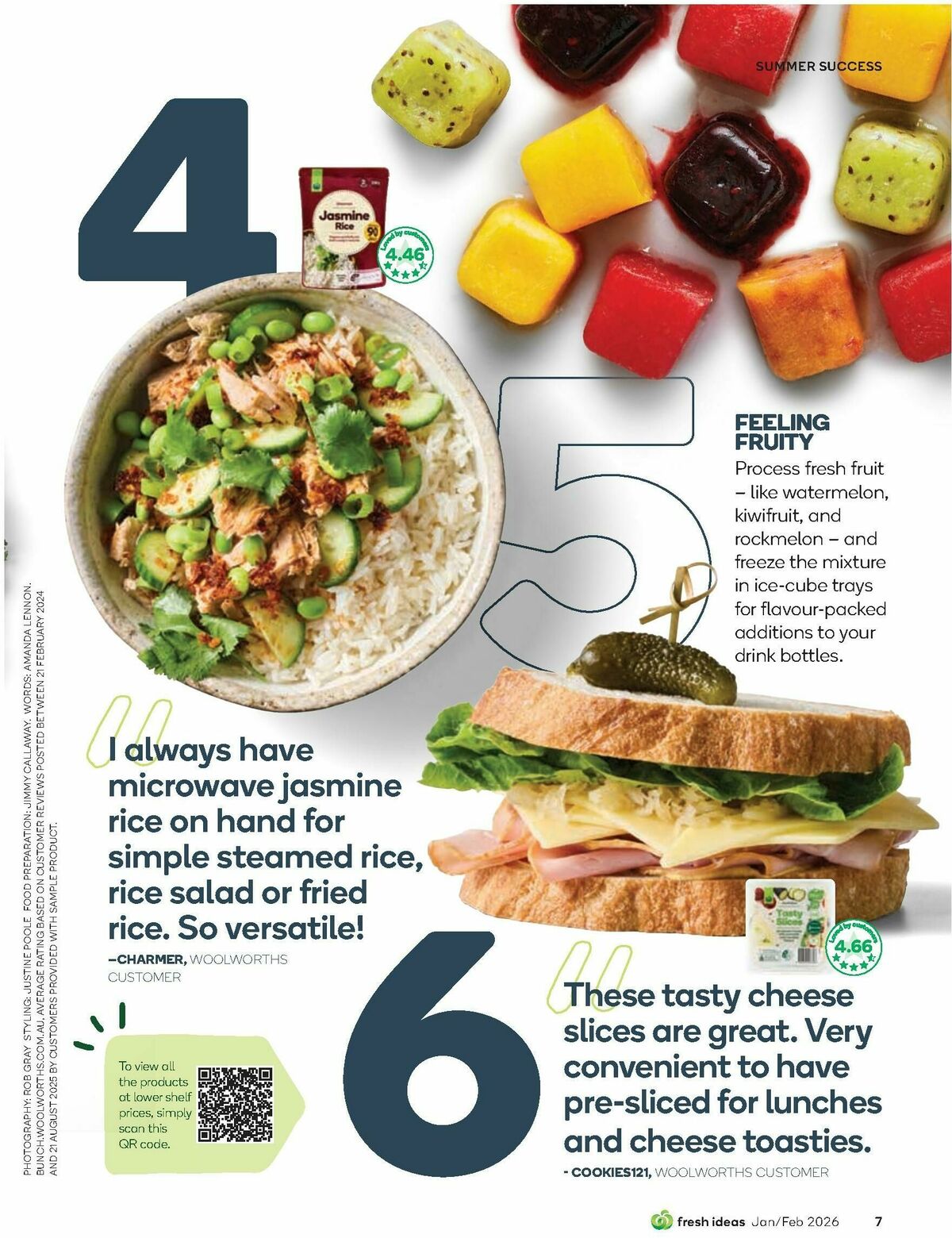 Woolworths Fresh Ideas Magazine January / February Catalogues from 15 January