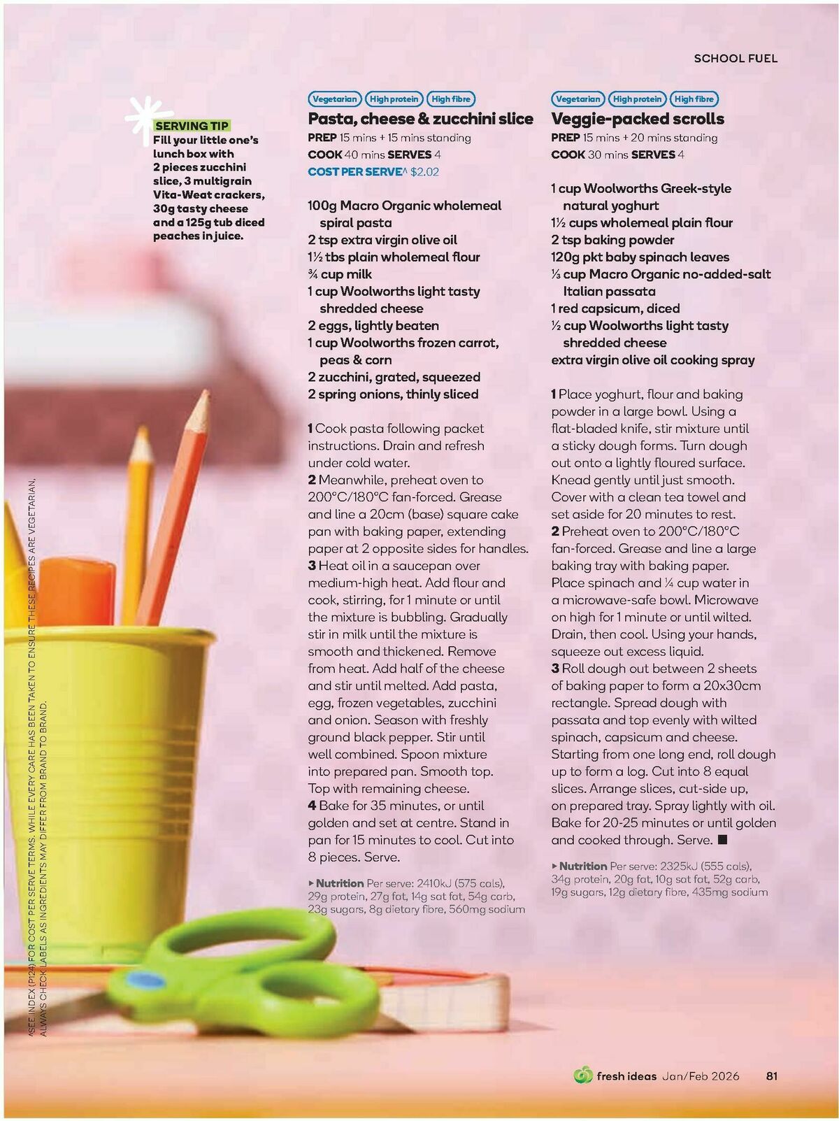 Woolworths Fresh Ideas Magazine January / February Catalogues from 15 January