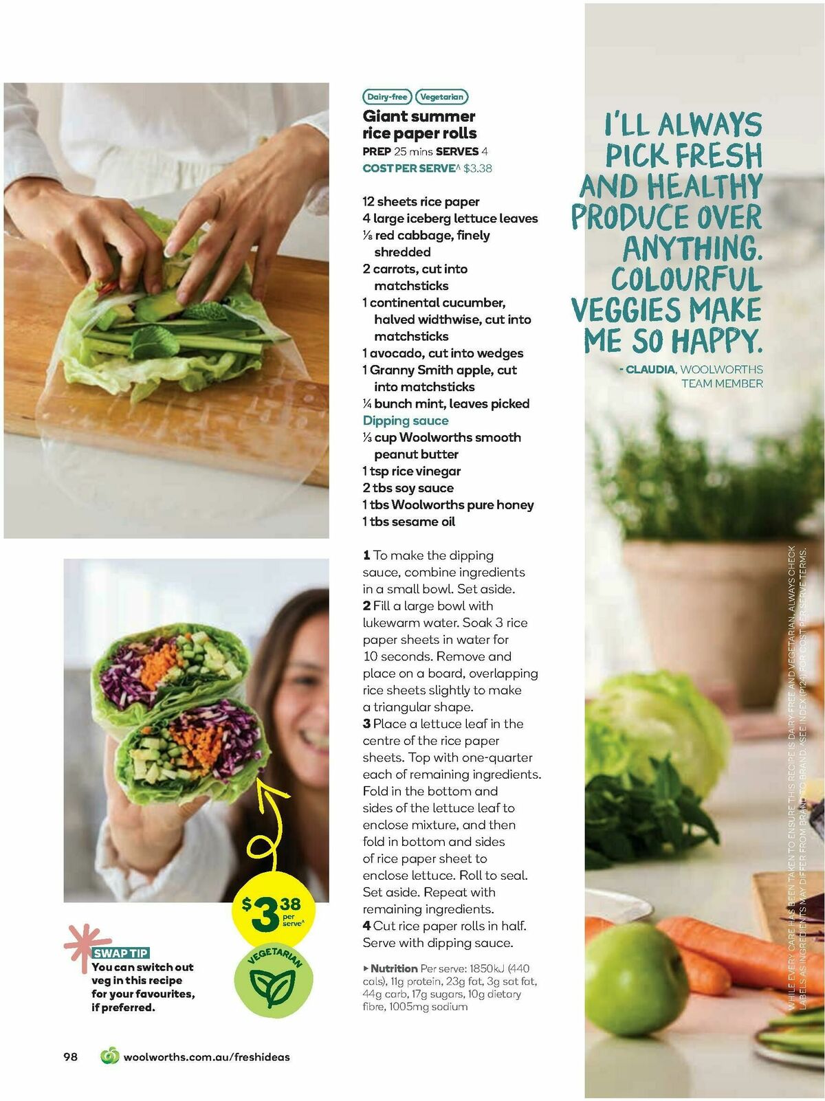 Woolworths Fresh Ideas Magazine January / February Catalogues from 15 January