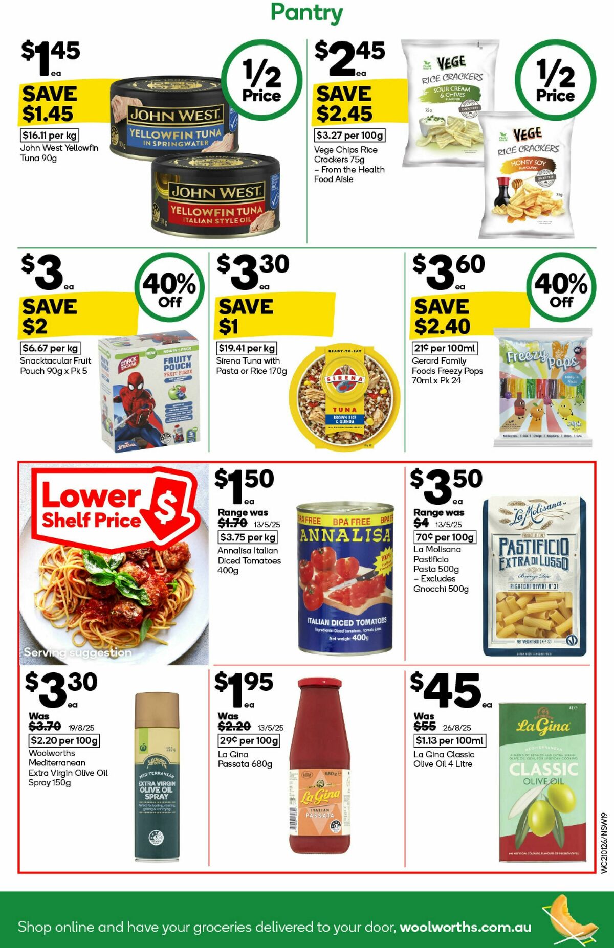 Woolworths Catalogues from 21 January