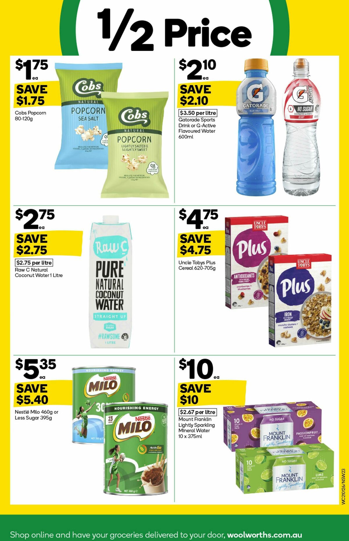 Woolworths Catalogues from 21 January