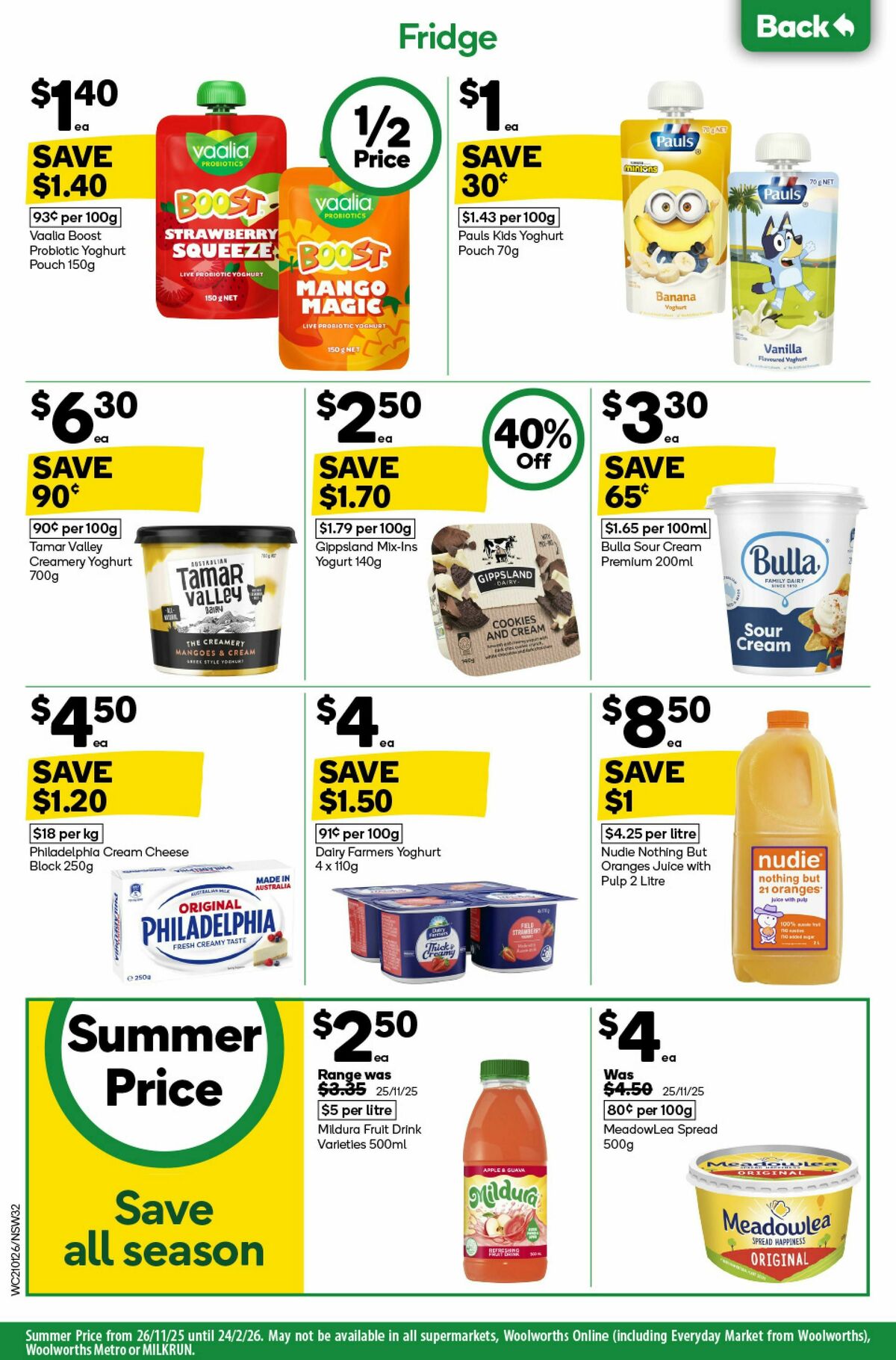 Woolworths Catalogues from 21 January