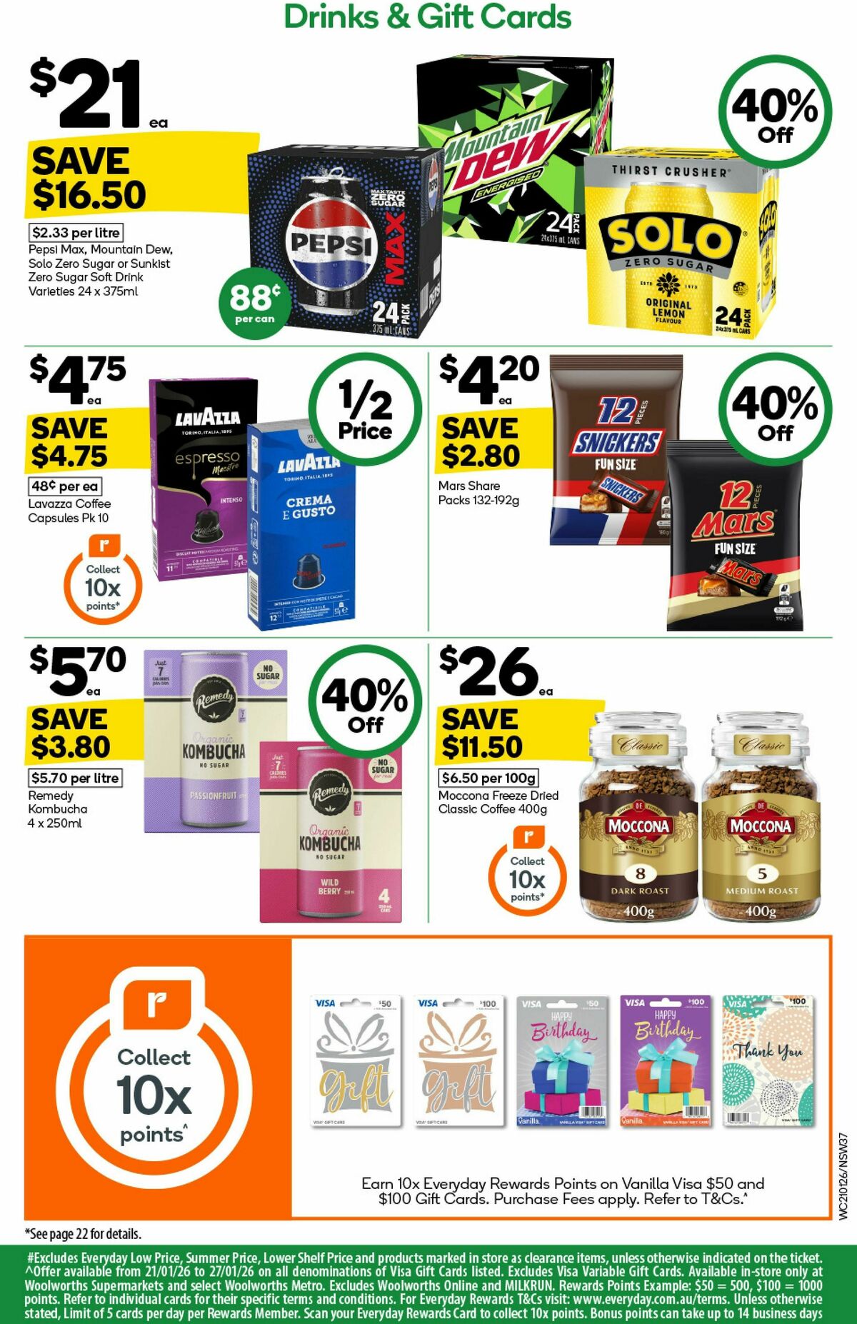 Woolworths Catalogues from 21 January