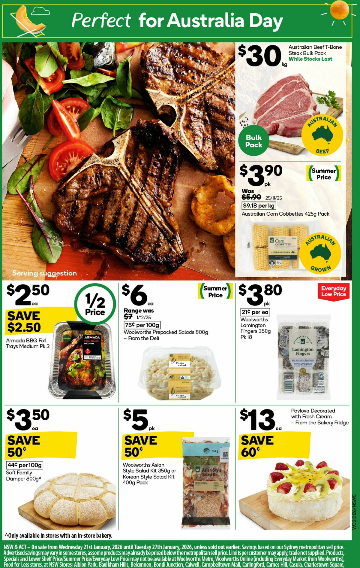 Woolworths Catalogues from 21 January