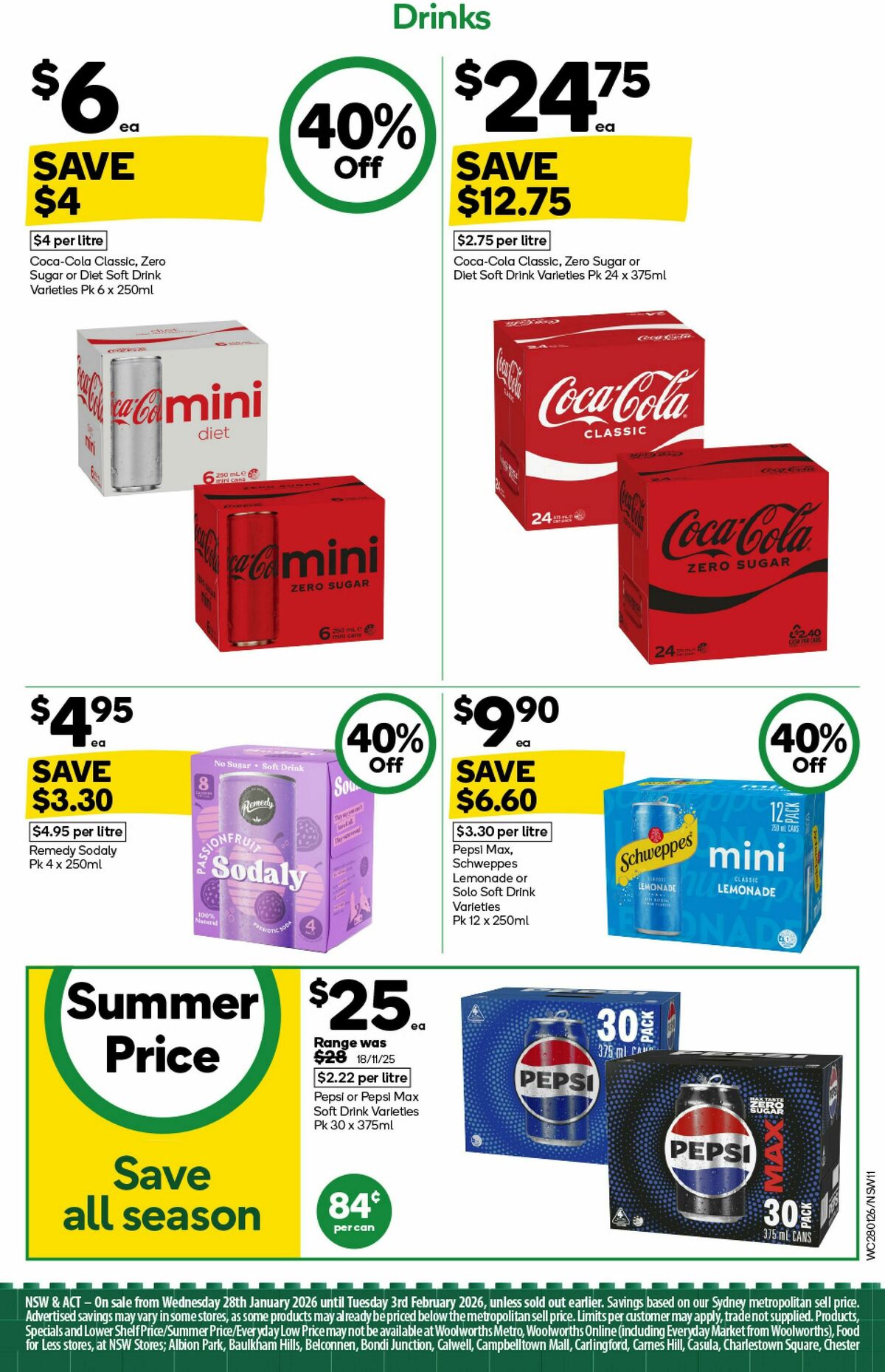 Woolworths Catalogues from 28 January