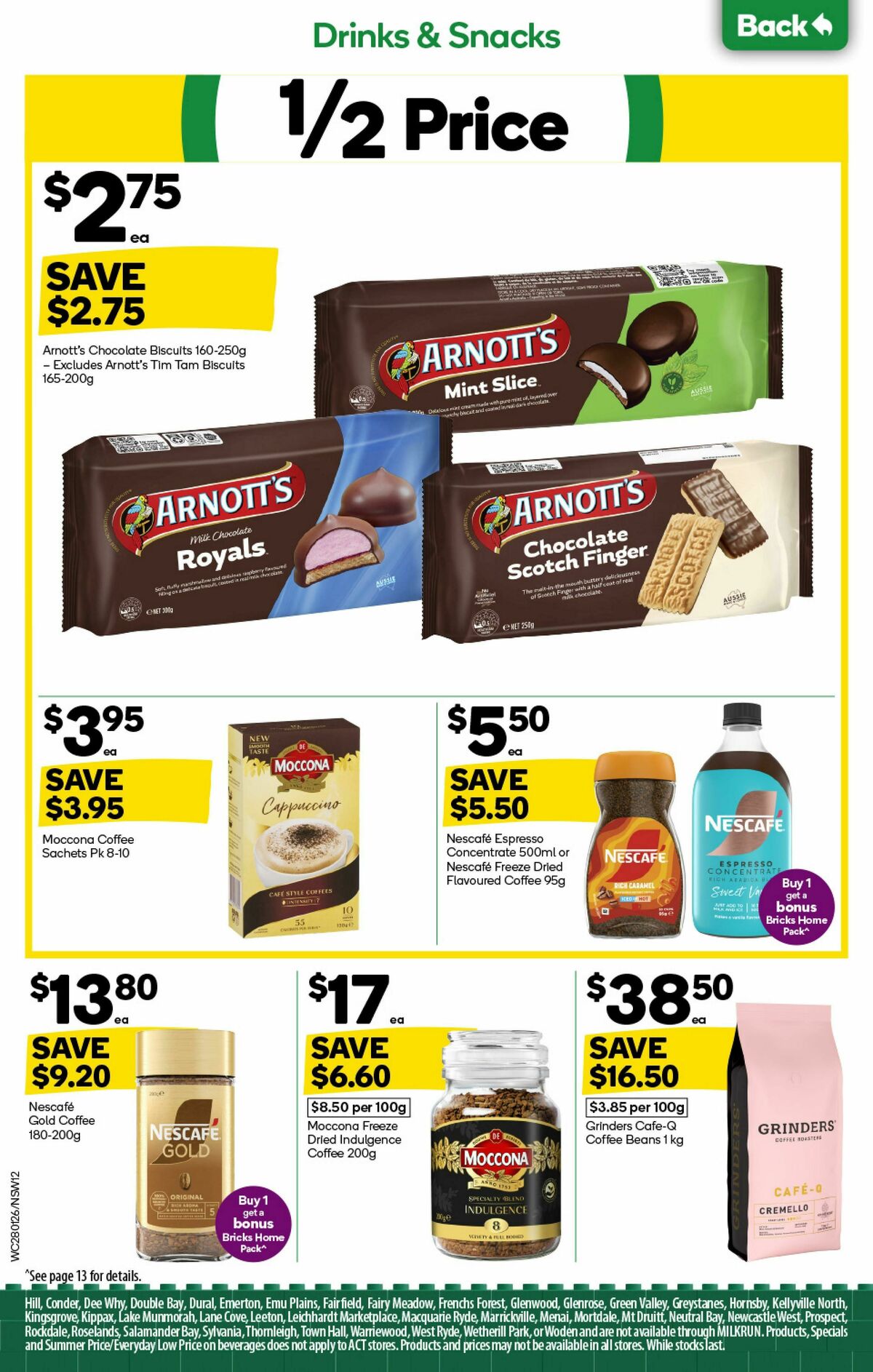 Woolworths Catalogues from 28 January
