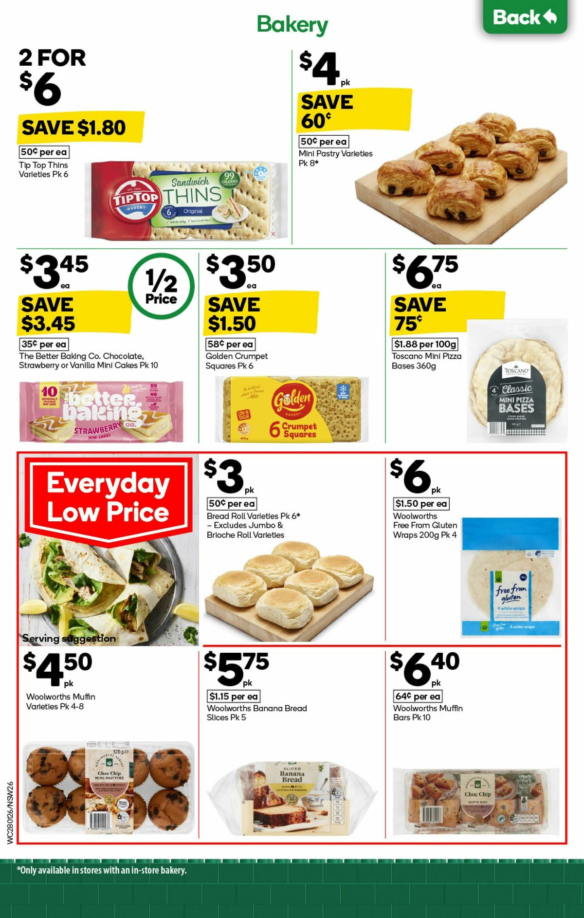 Woolworths Catalogues from 28 January