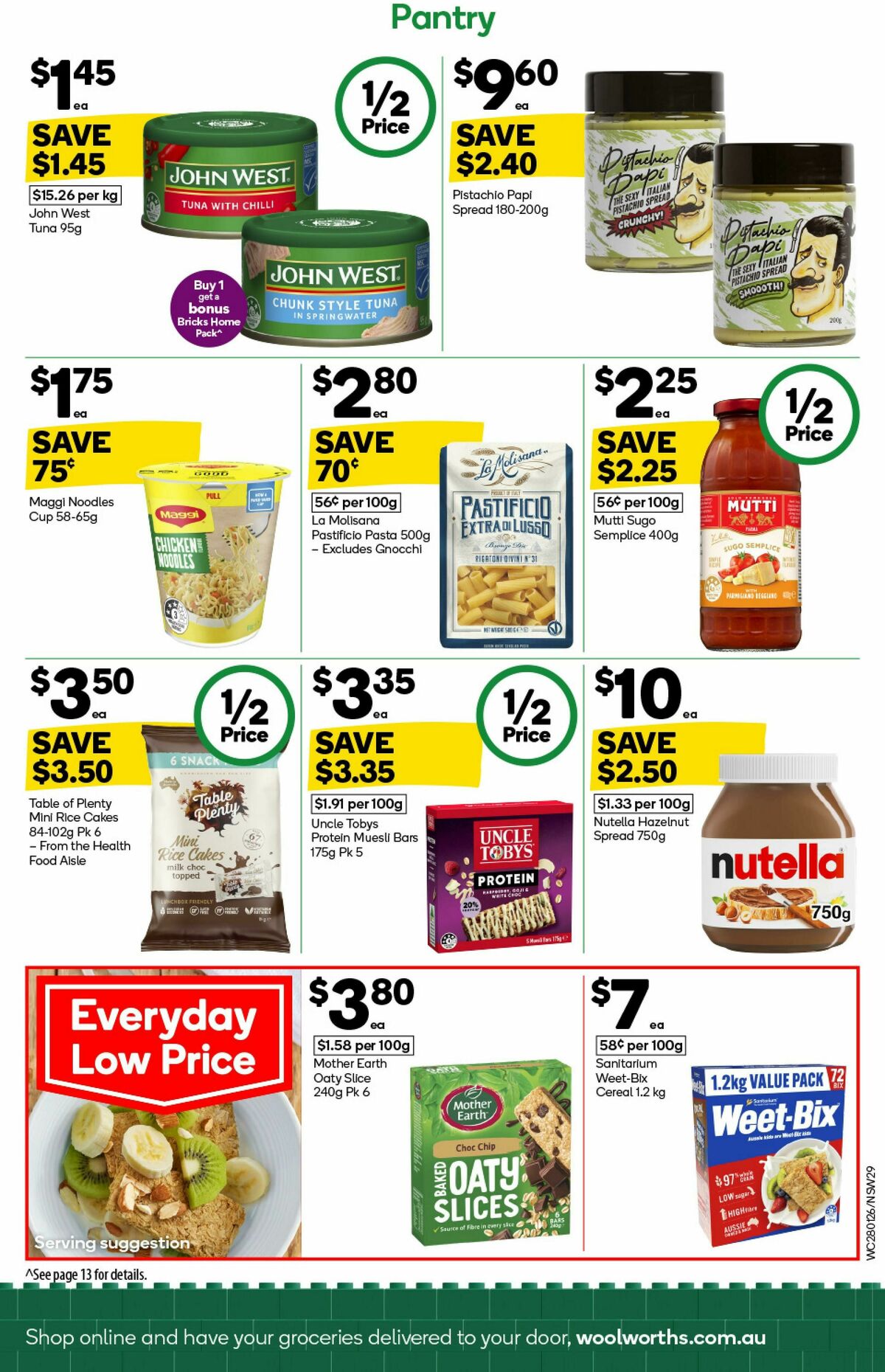 Woolworths Catalogues from 28 January