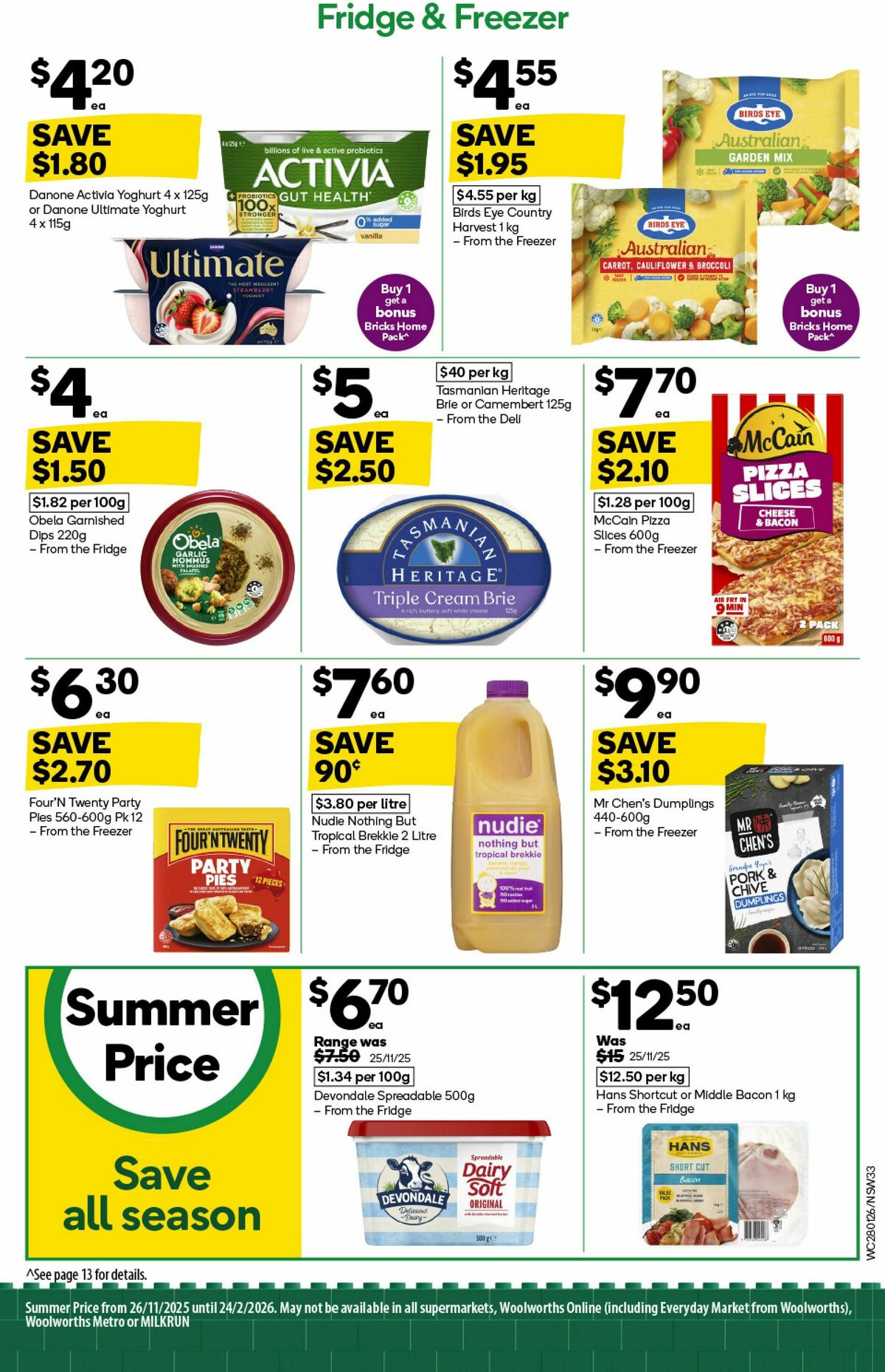 Woolworths Catalogues from 28 January