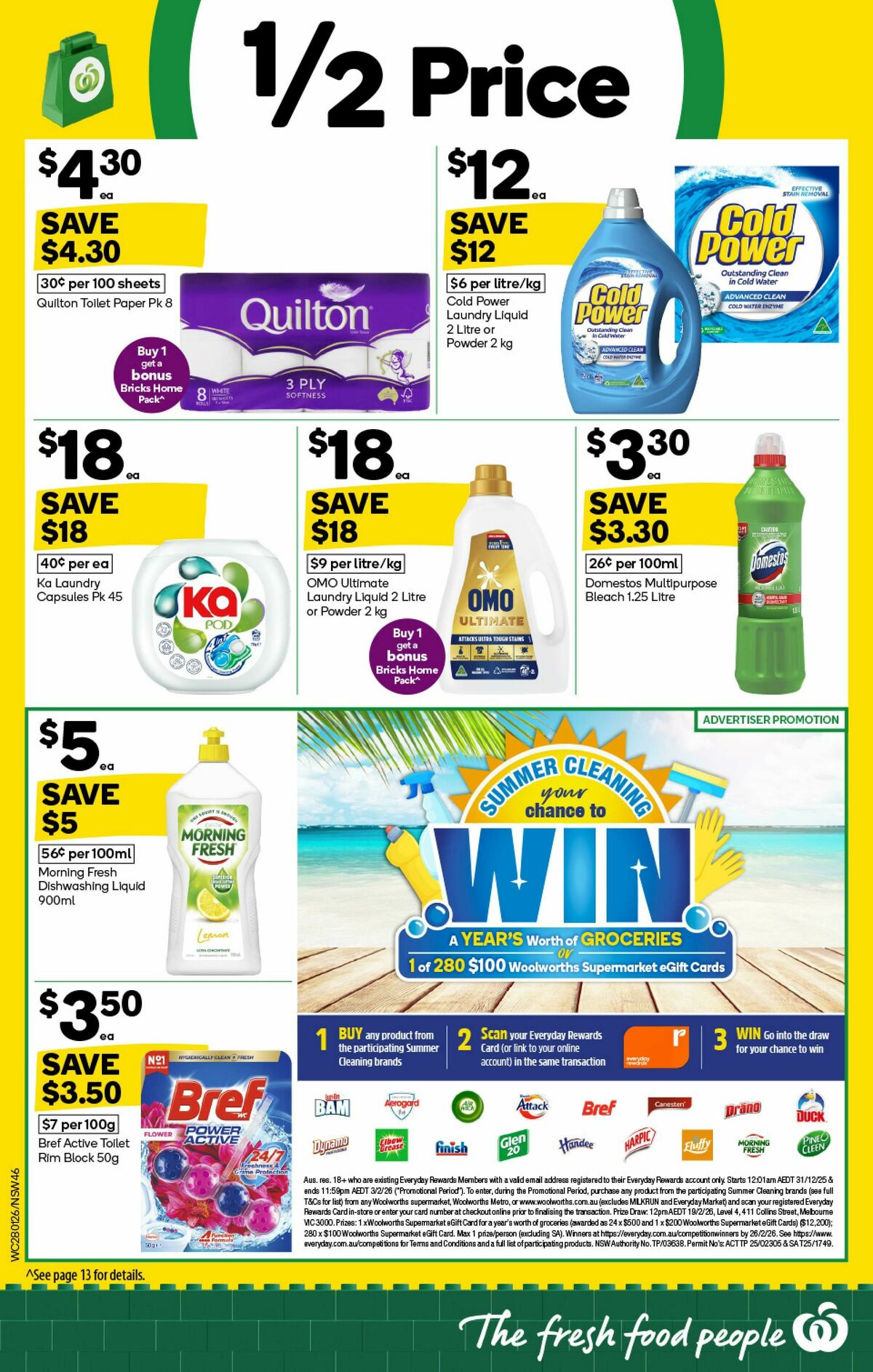 Woolworths Catalogues from 28 January