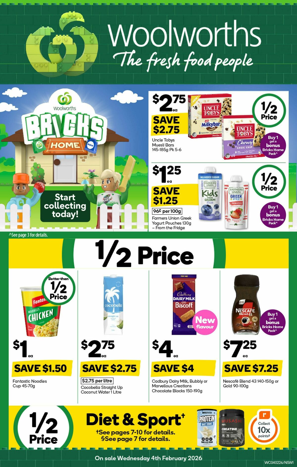 Woolworths Catalogues from 4 February