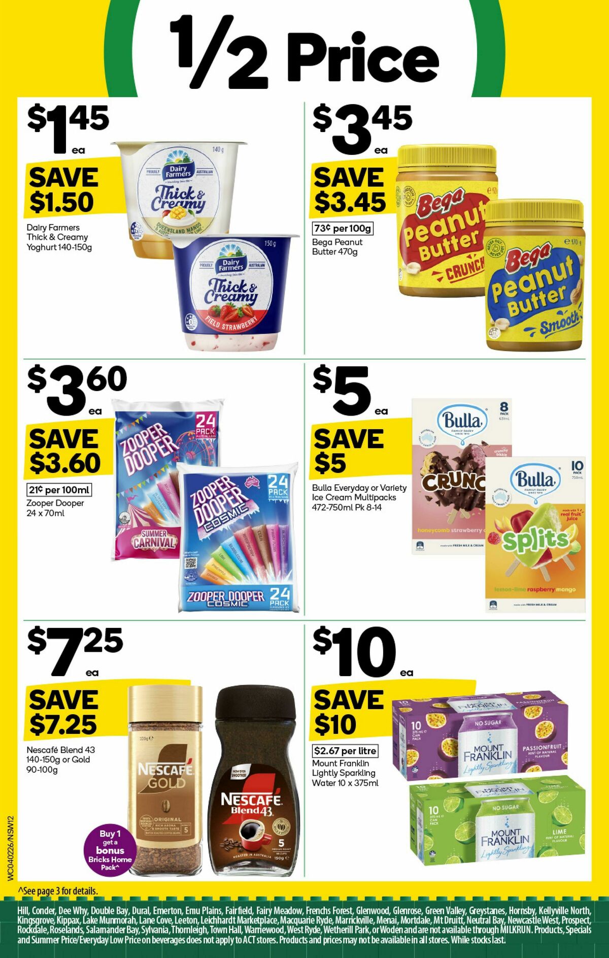 Woolworths Catalogues from 4 February
