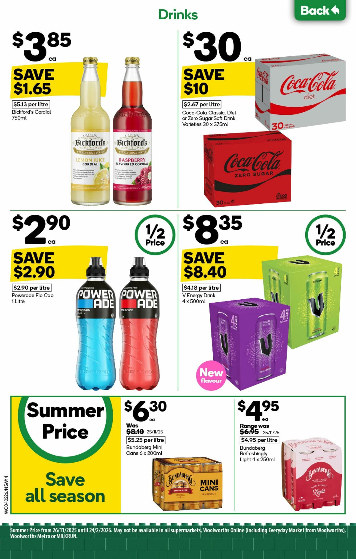 Woolworths Catalogues from 4 February