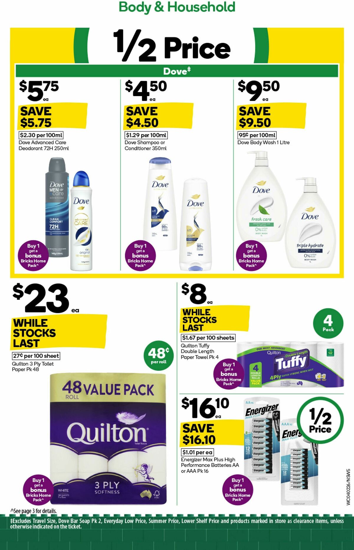 Woolworths Catalogues from 4 February