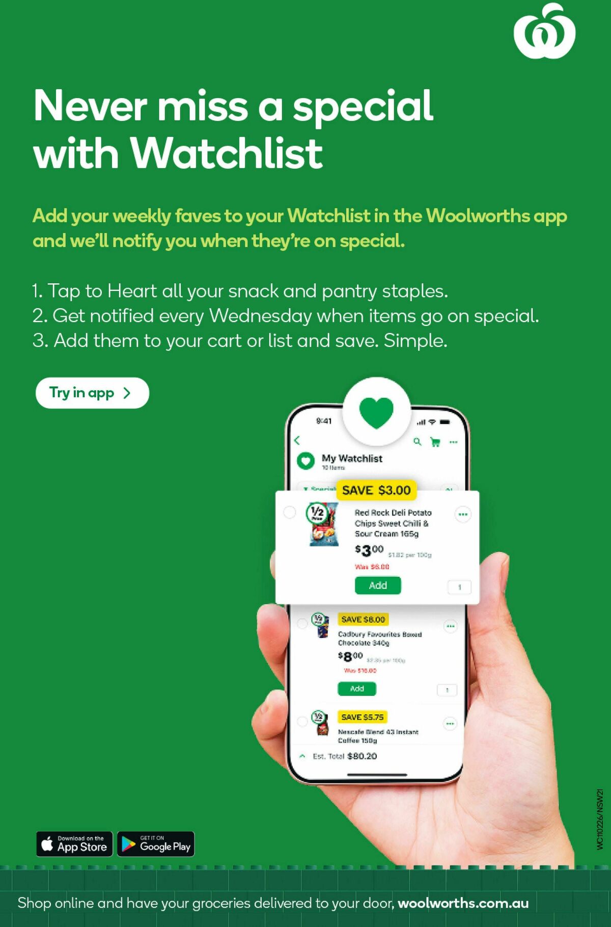 Woolworths Catalogues from 11 February