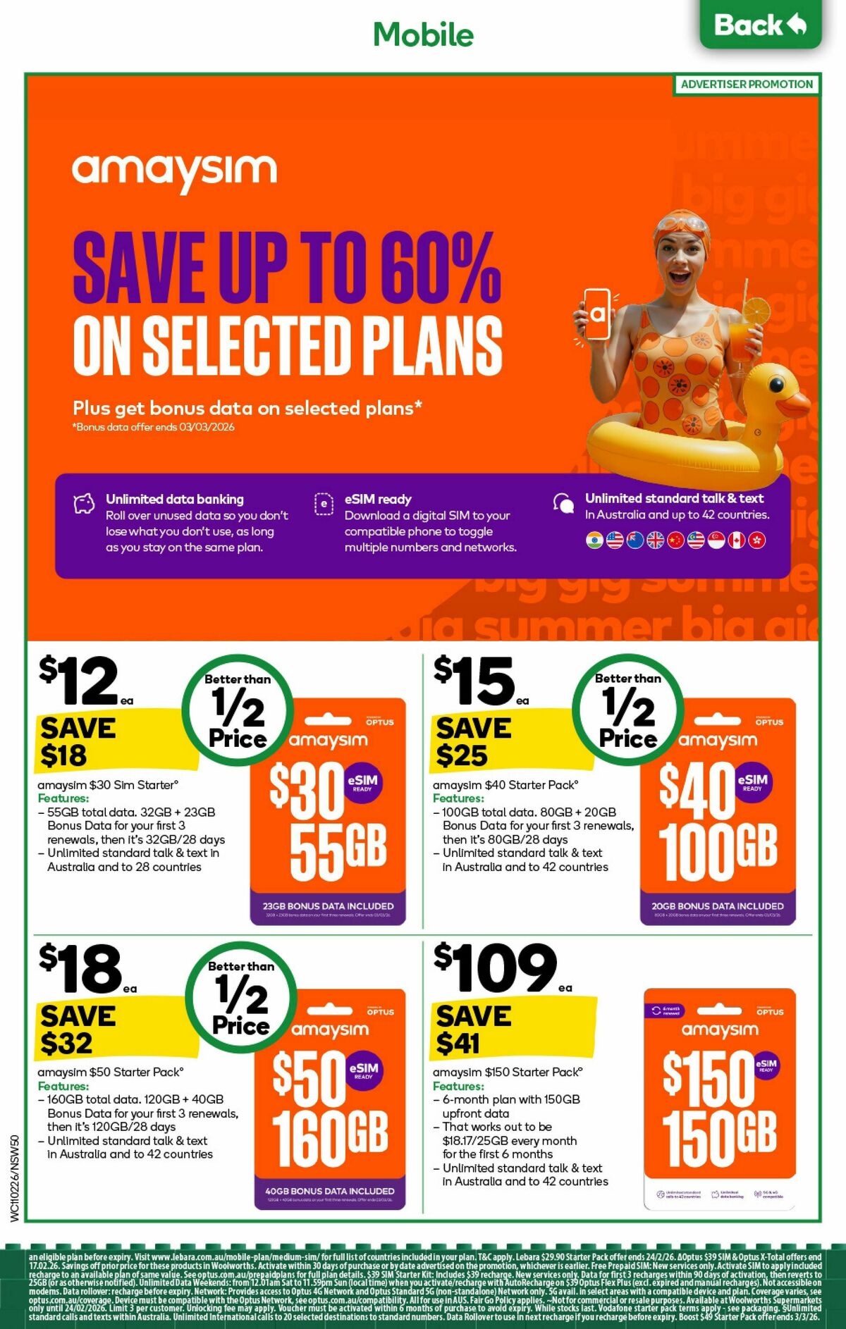 Woolworths Catalogues from 11 February