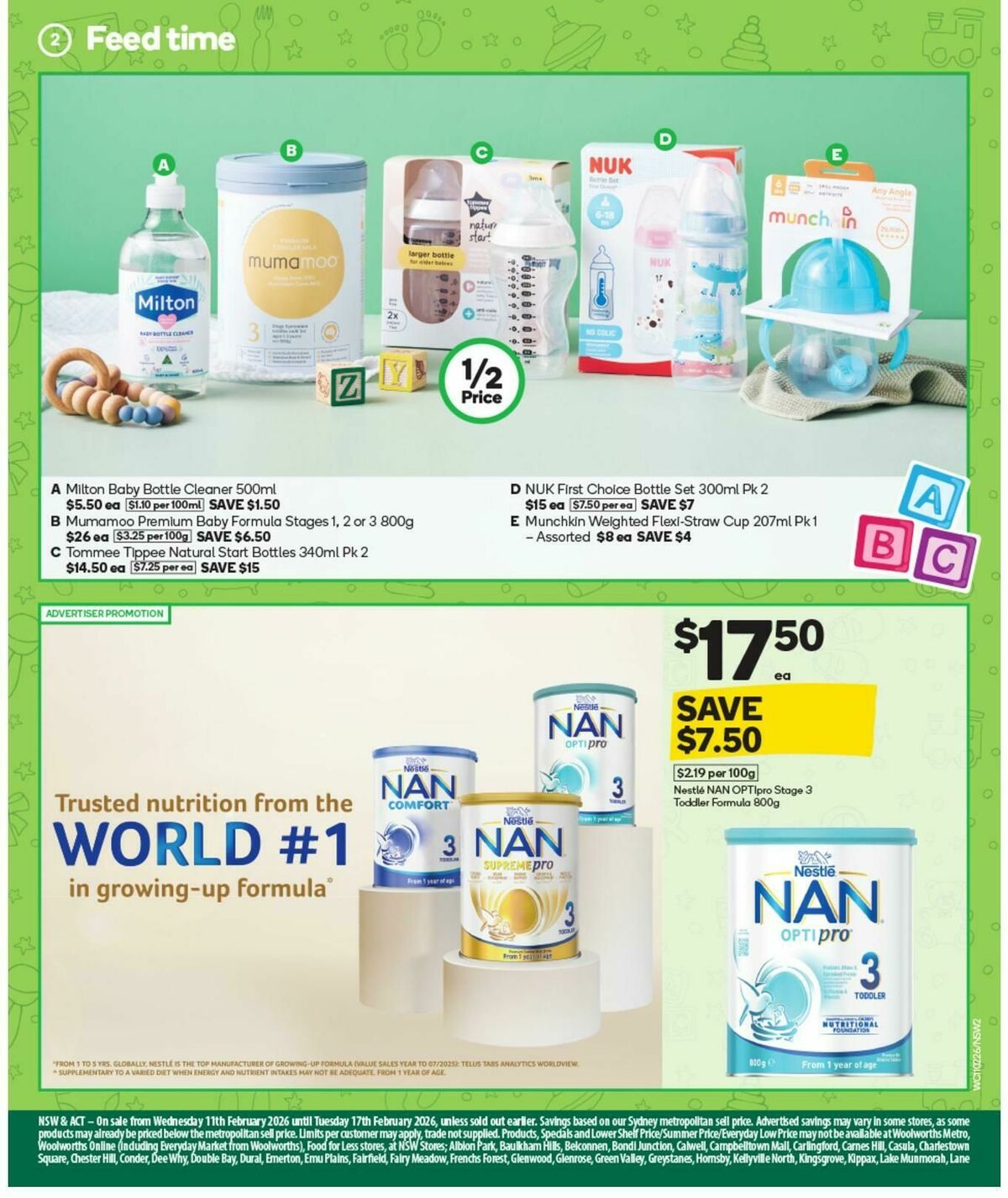 Woolworths Baby & Toddler Catalogue Catalogues from 11 February
