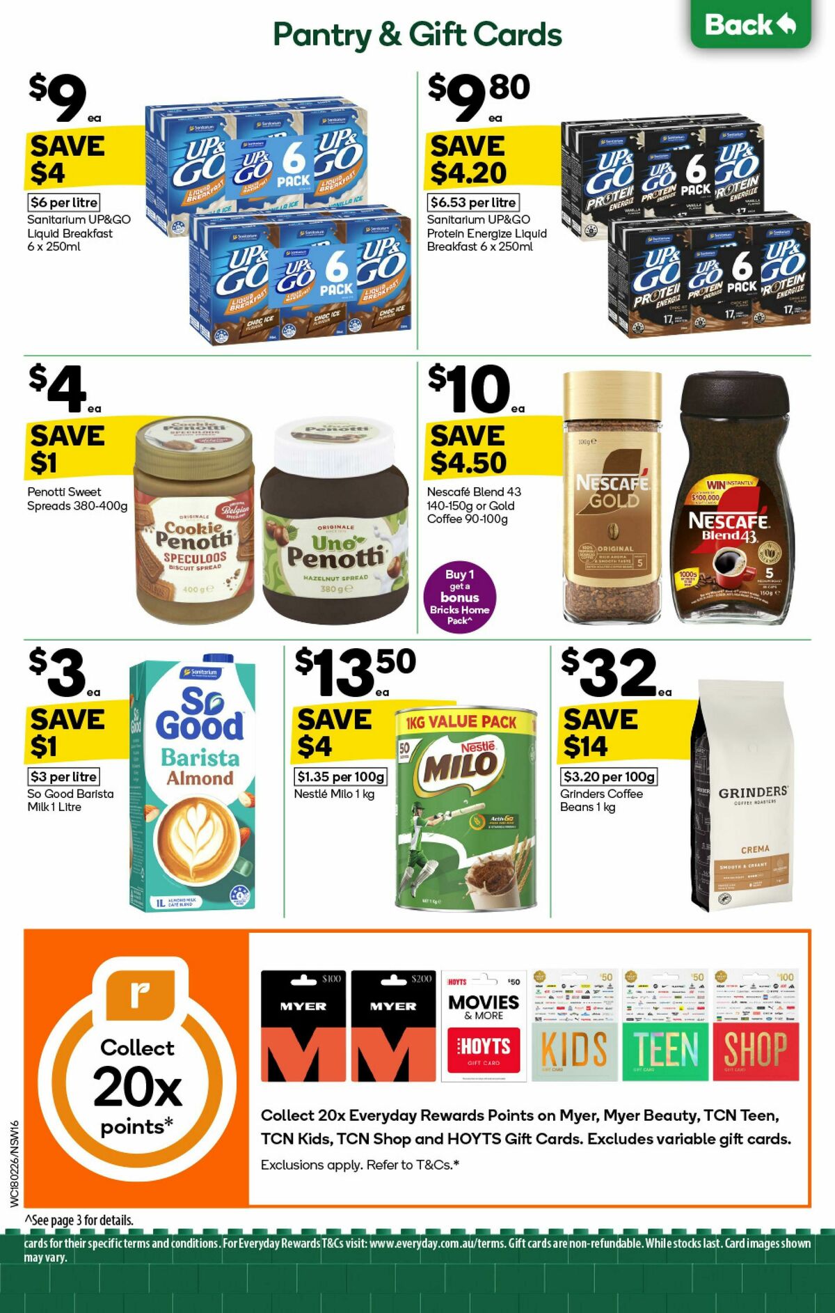 Woolworths Catalogues from 18 February